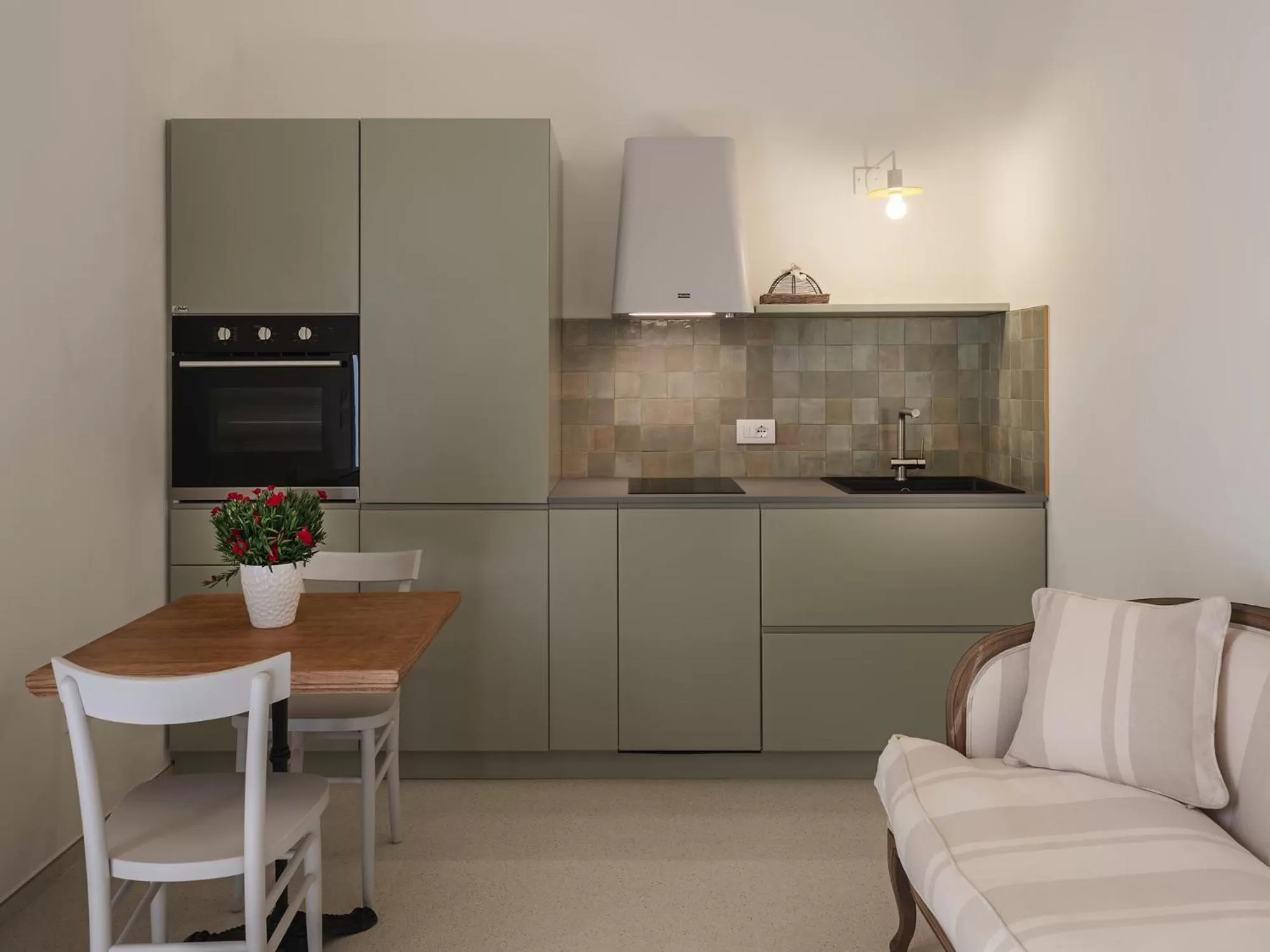 Kitchen or kitchenette in Living u HomeSuites