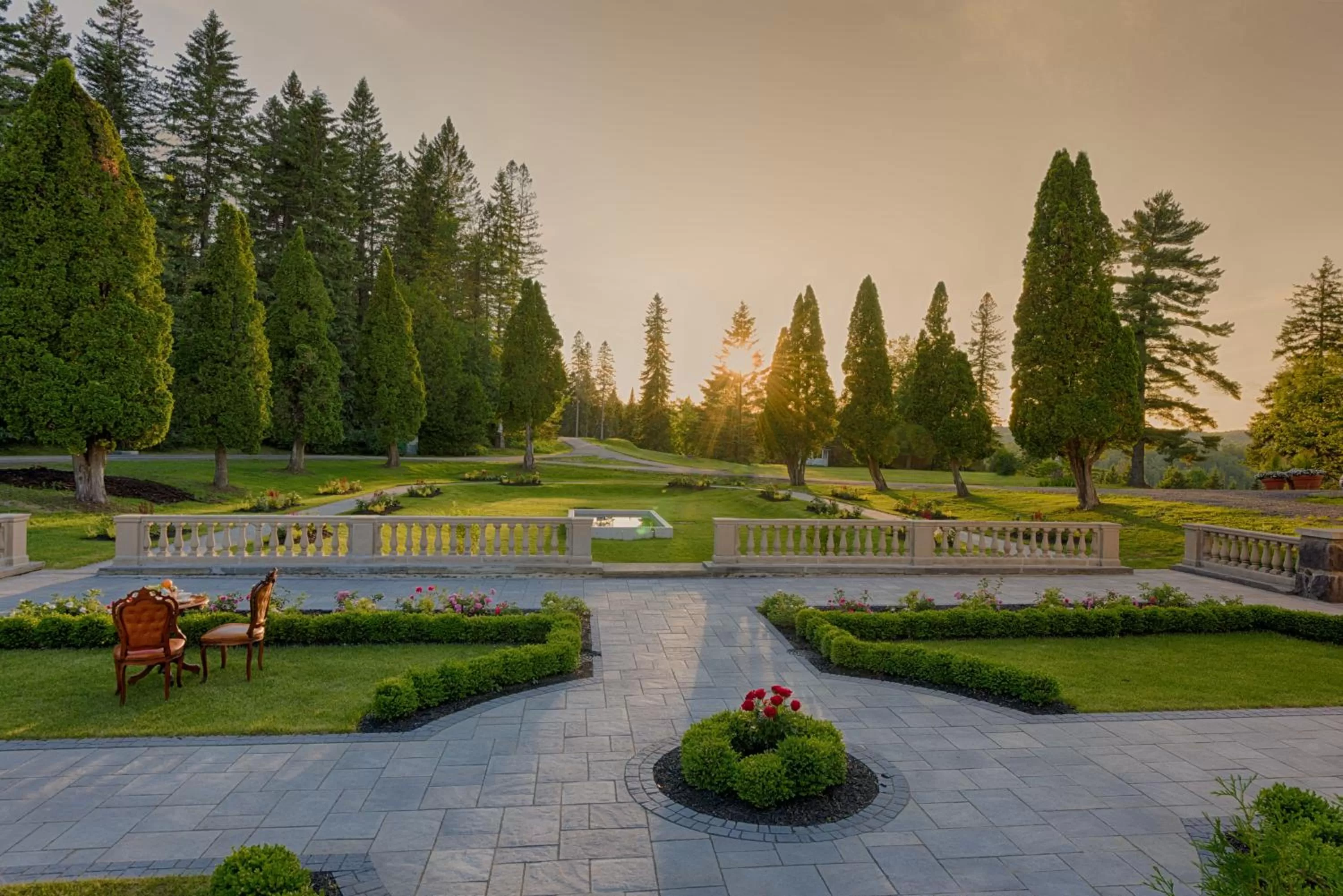 Garden in StoneHaven Le Manoir - Relais & Châteaux