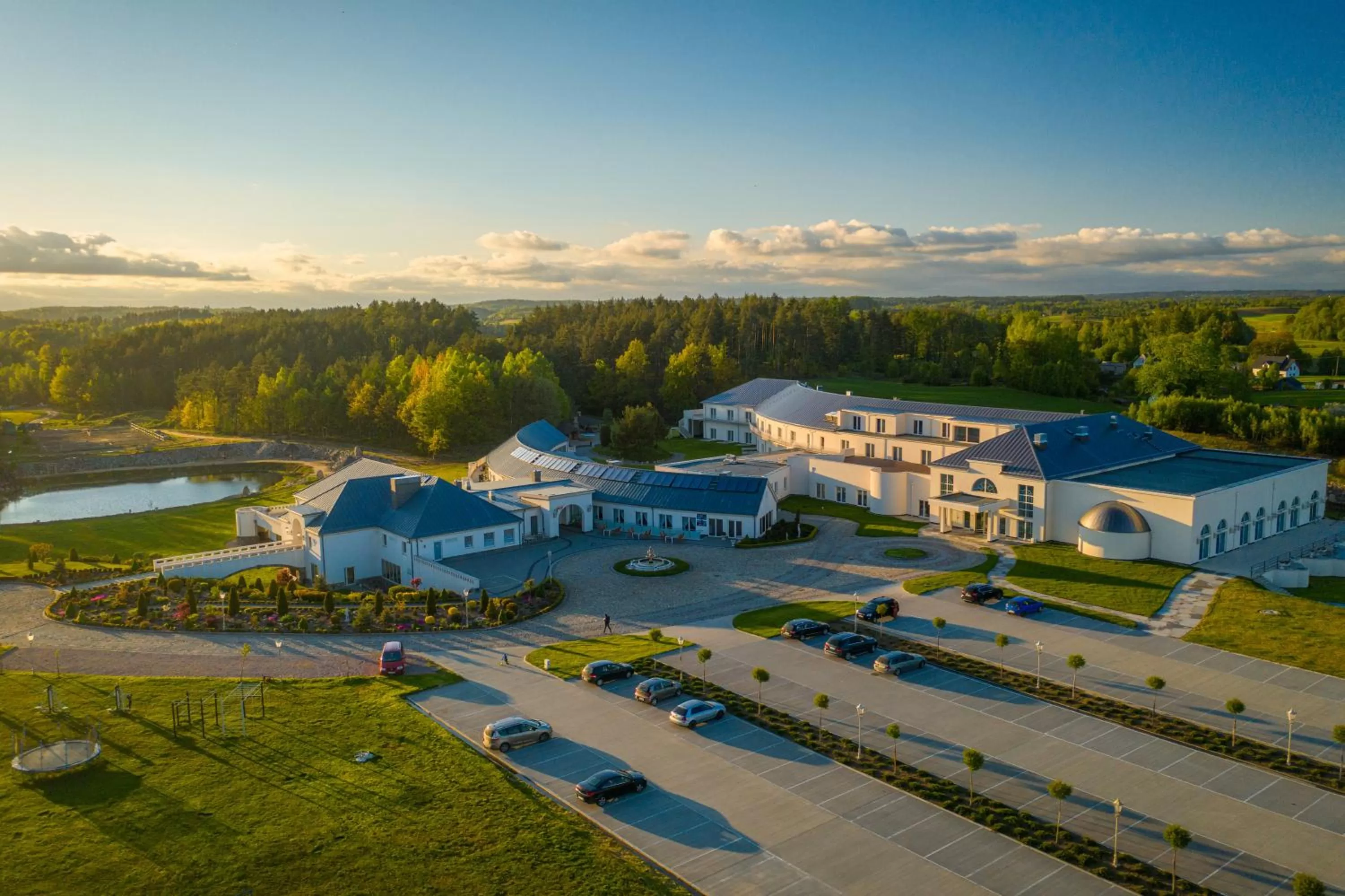 Bird's eye view in Hotel Kiston