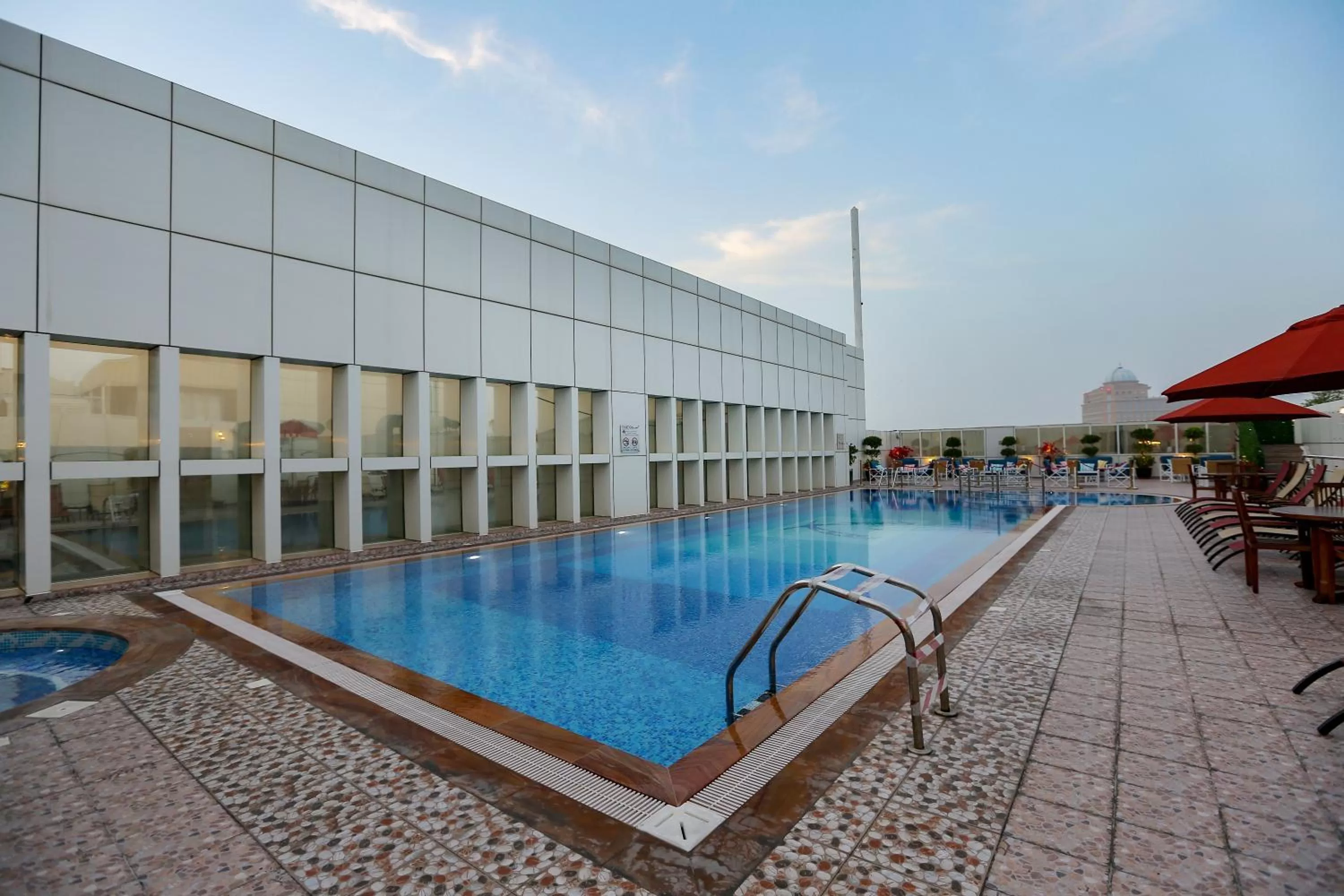 Swimming pool in Ivory Grand Hotel Apartments