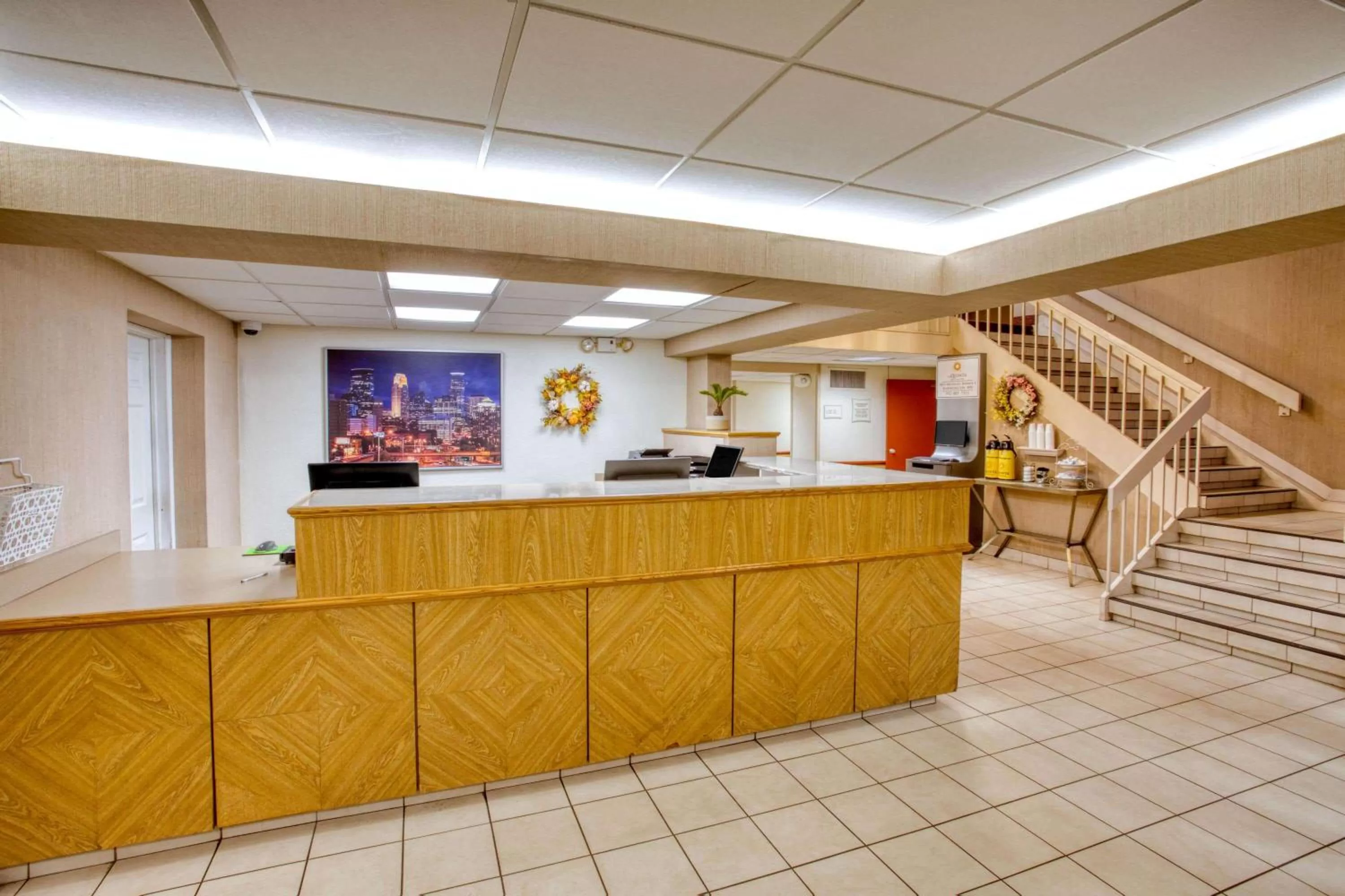 Lobby or reception in La Quinta Inn by Wyndham Minneapolis Airport Bloomington