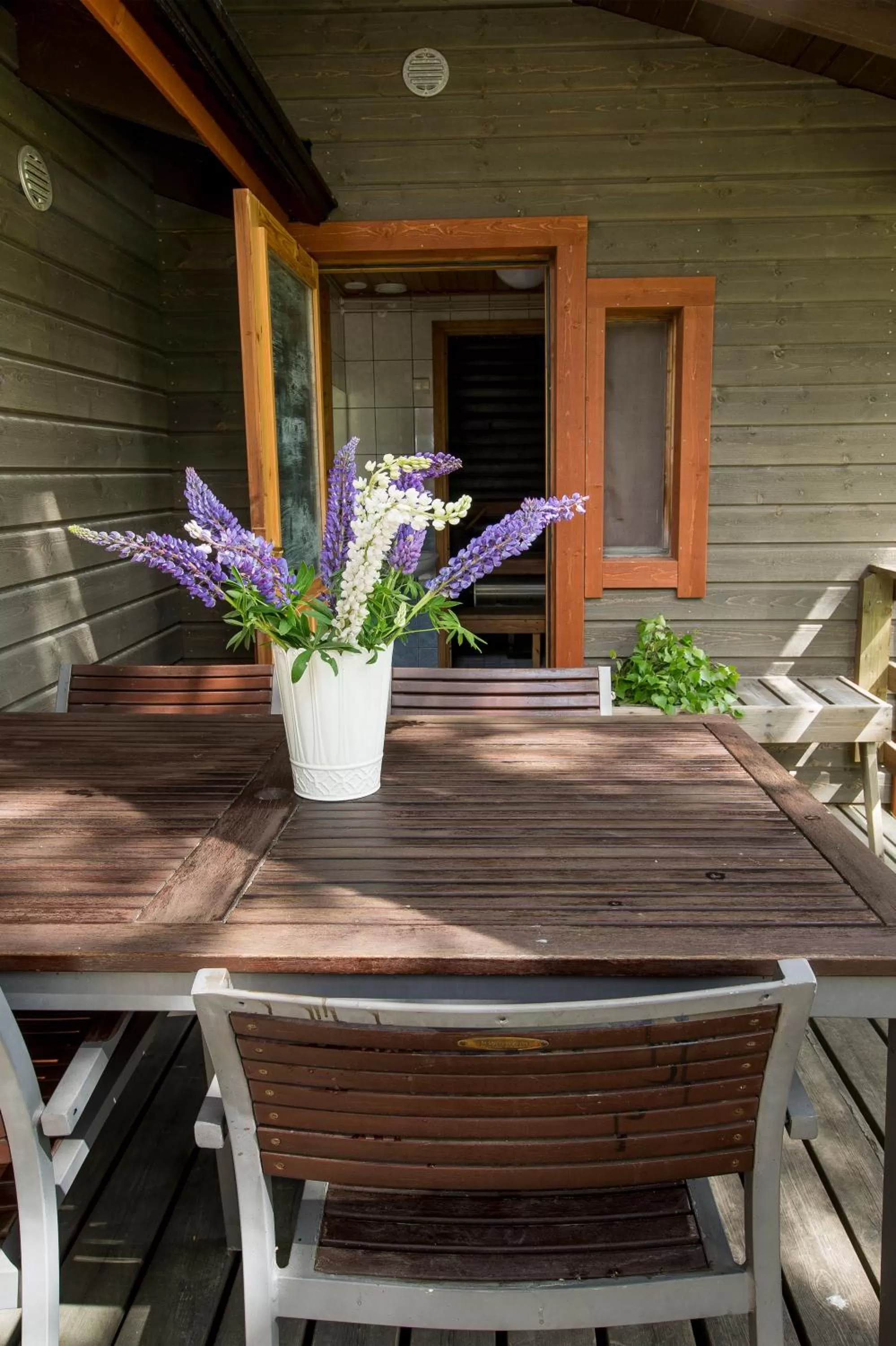 Patio in Santalahti Resort Cottages & Villas