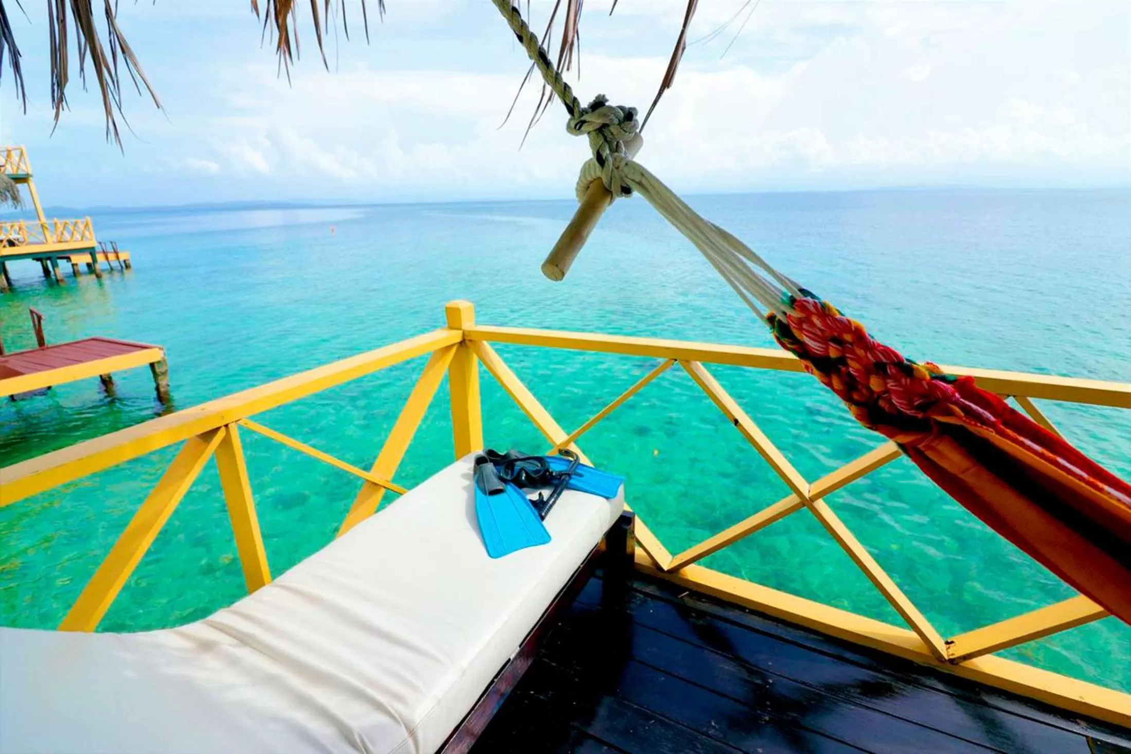 Balcony/Terrace in Punta Caracol Acqua Lodge
