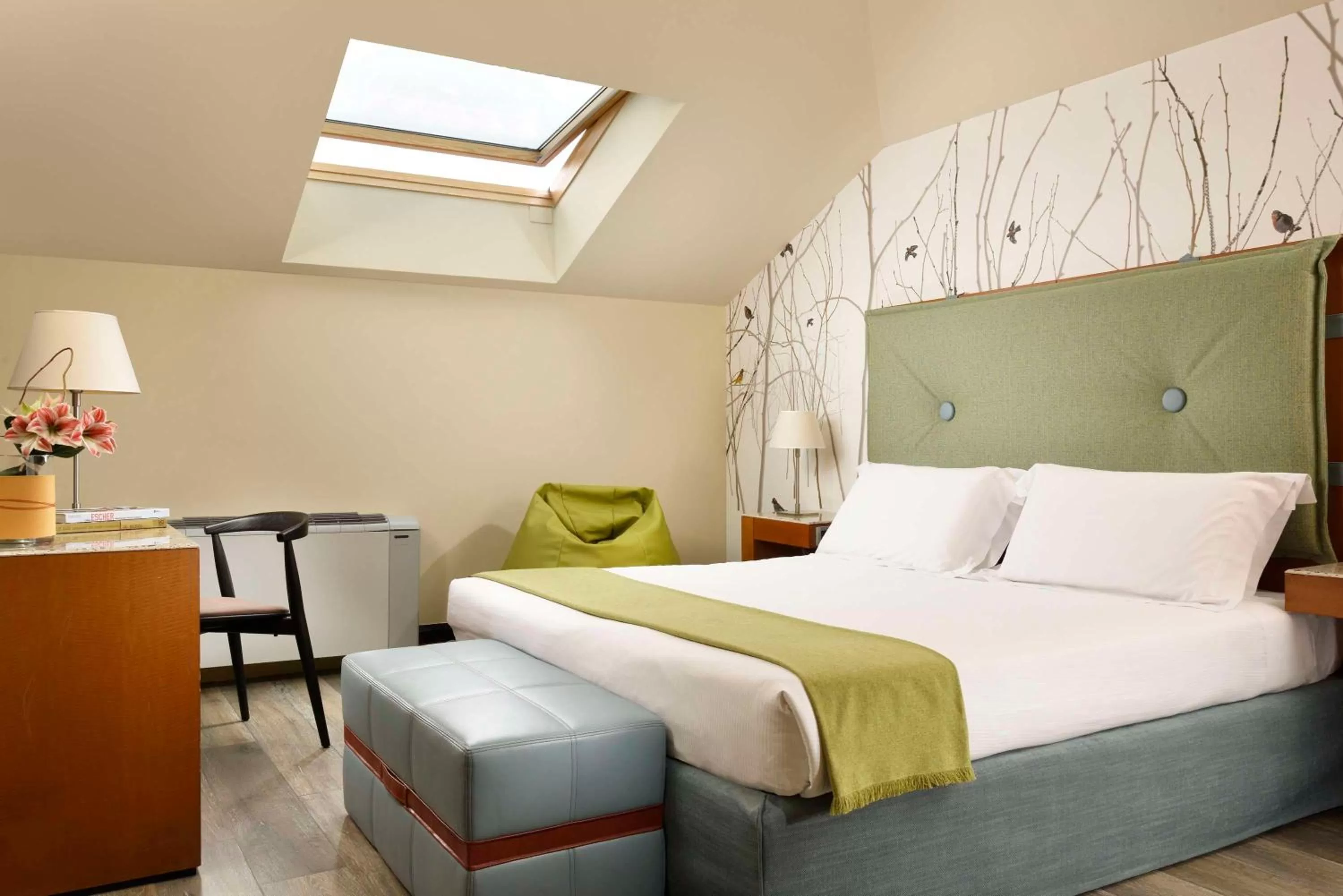 Bedroom, Bed in Villa Appiani Hotel