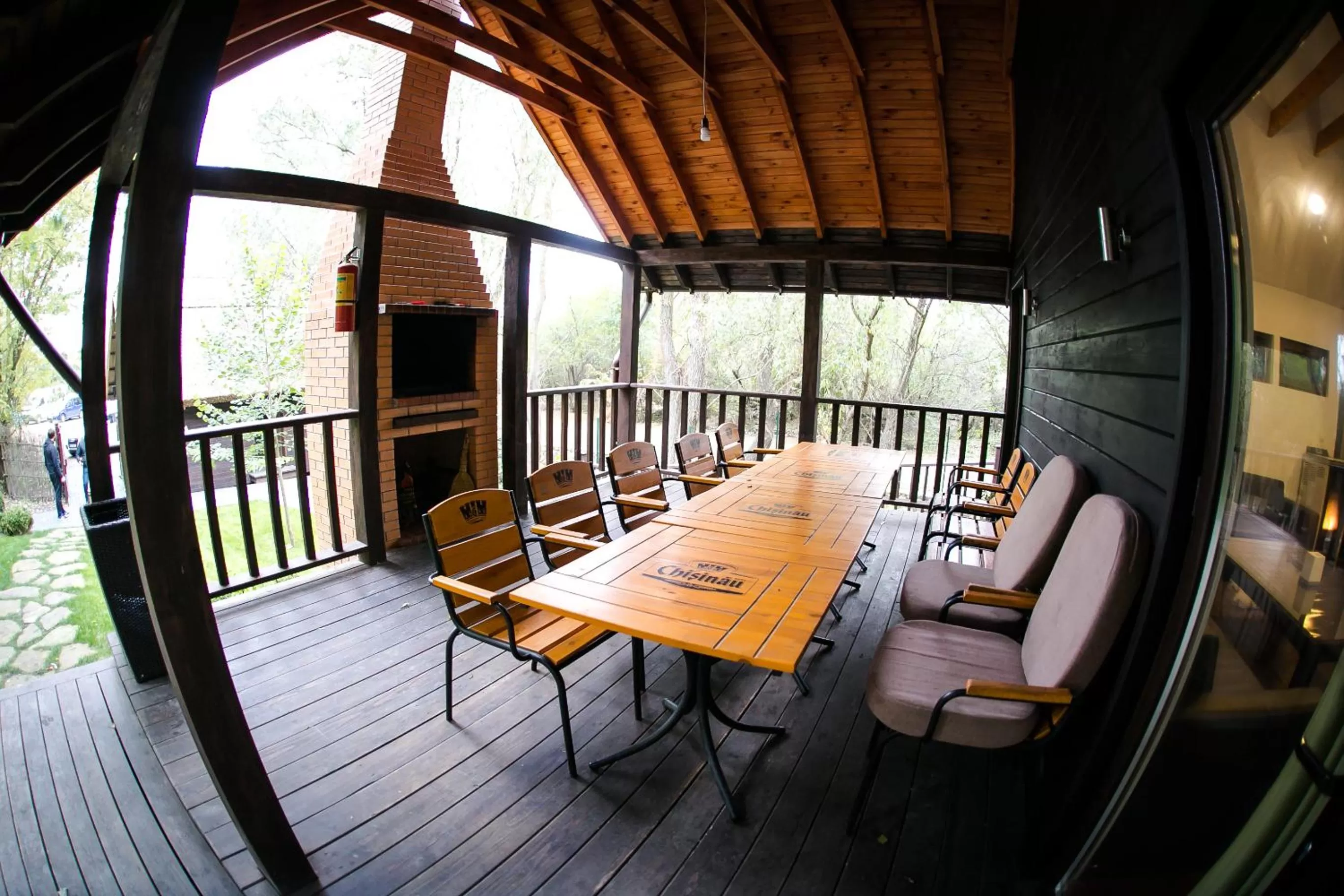 BBQ facilities, Balcony/Terrace in Tree House Relax Park