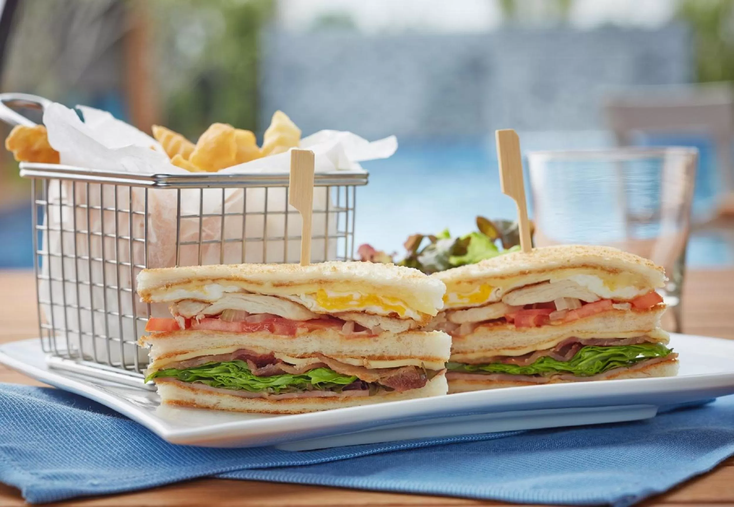 American breakfast in Vann Hua Hin Resort