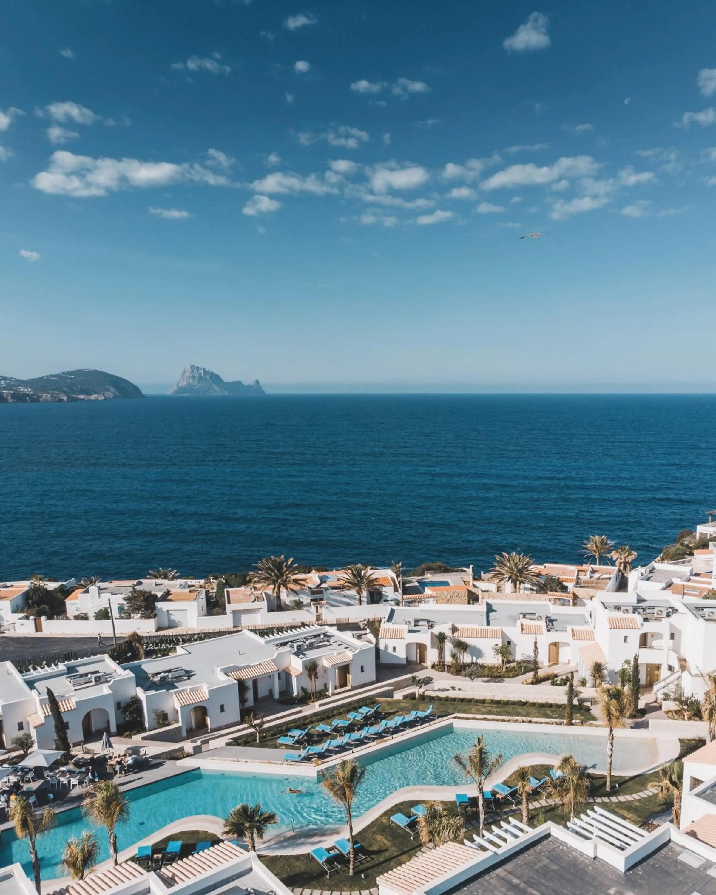 Bird's eye view in 7Pines Resort Ibiza, part of Destination by Hyatt