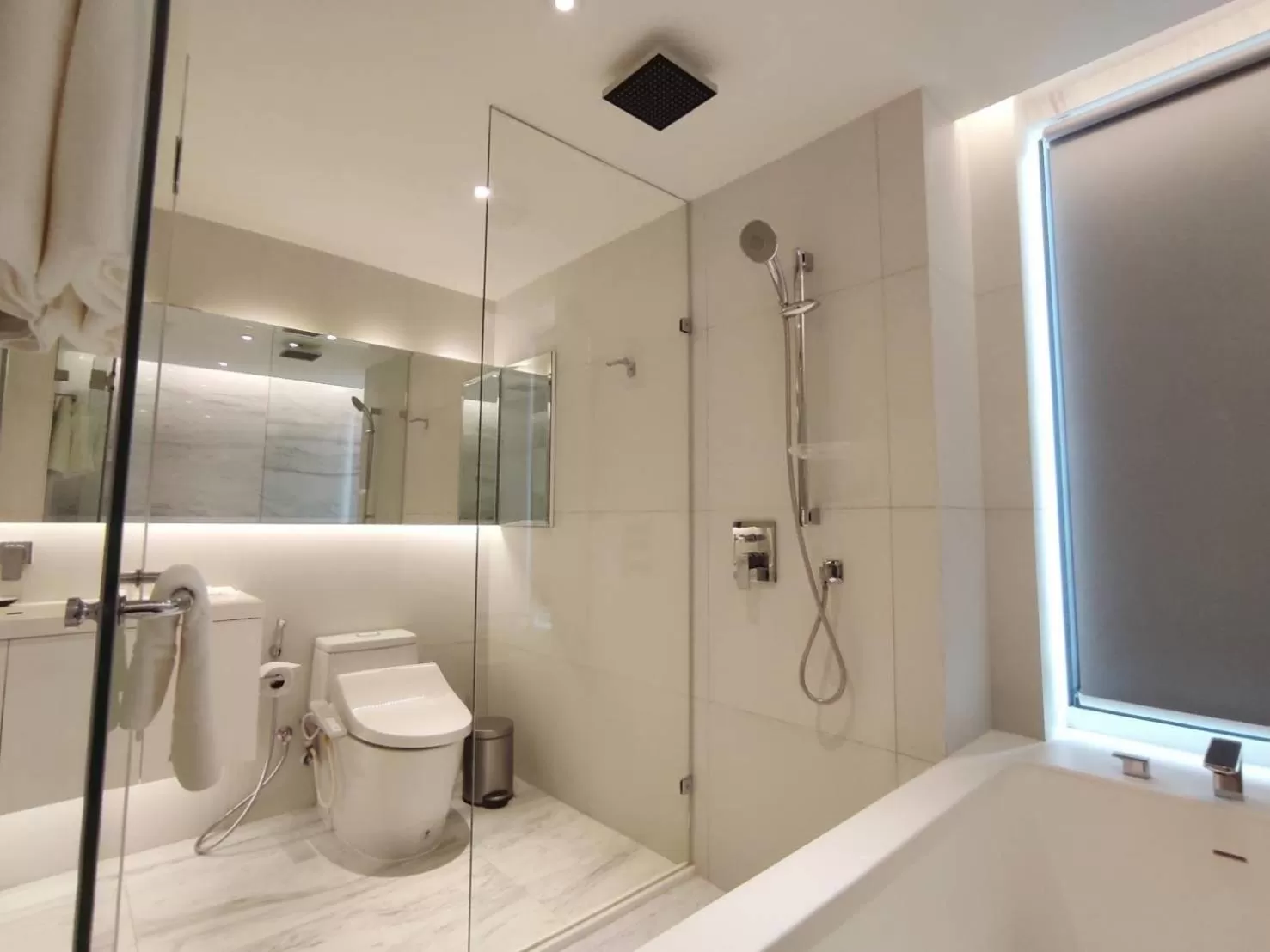 Bathroom in ashley hotel bkk