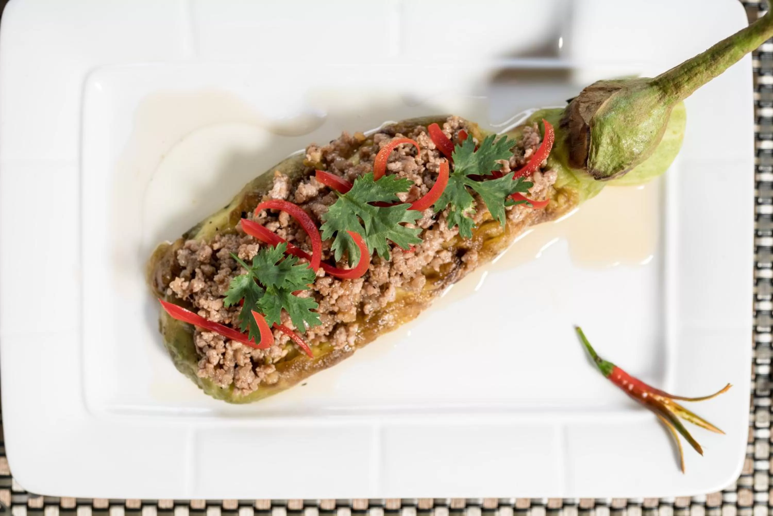 Food close-up in Baitong Heritage Hotel