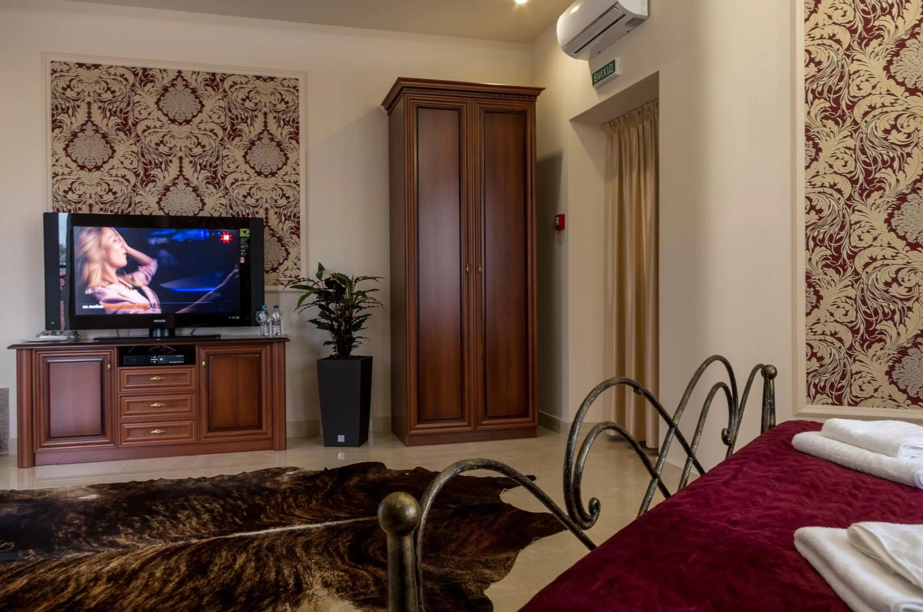 TV/Entertainment Center in Ermitazh Hotel Complex