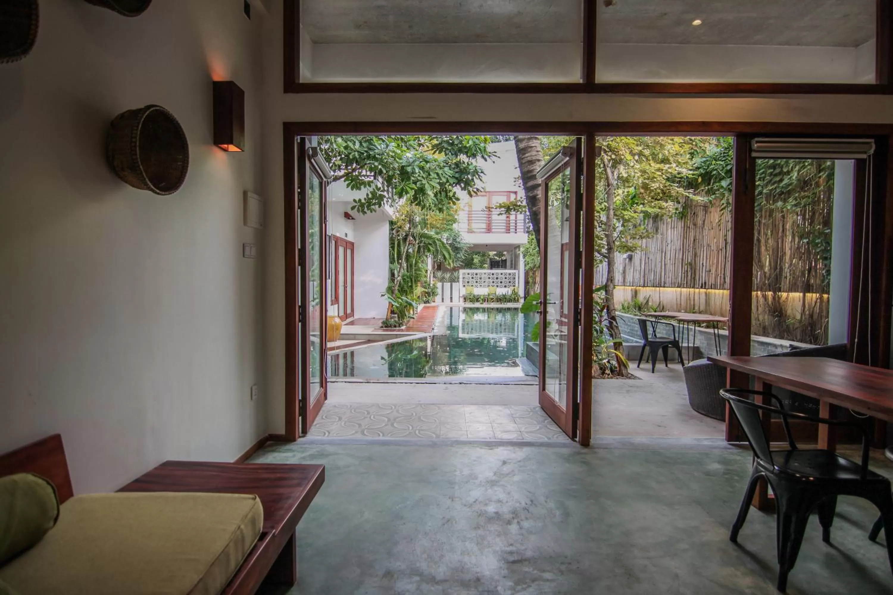 Garden view in Sarina Hotel & Villa