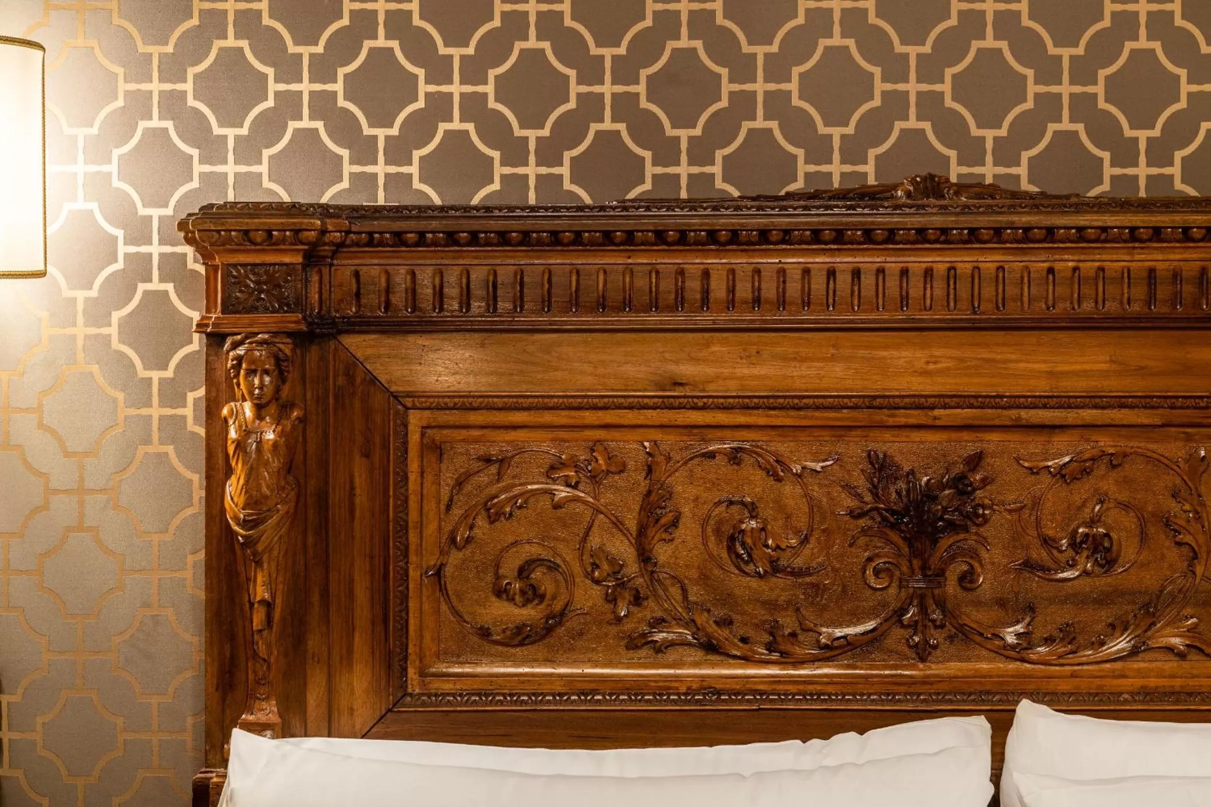 Decorative detail in Palazzo San Lorenzo