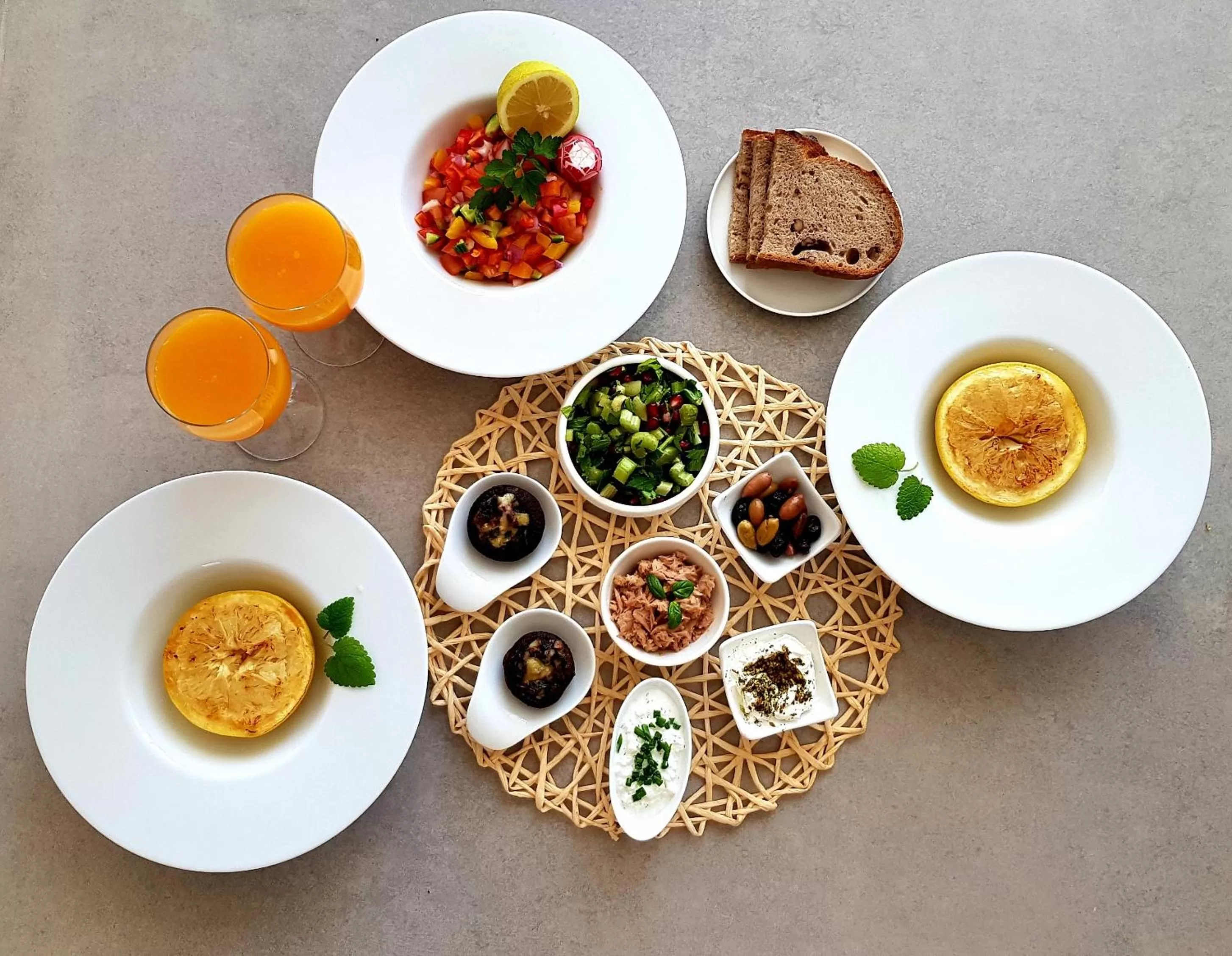 Breakfast in Danielle boutique suite