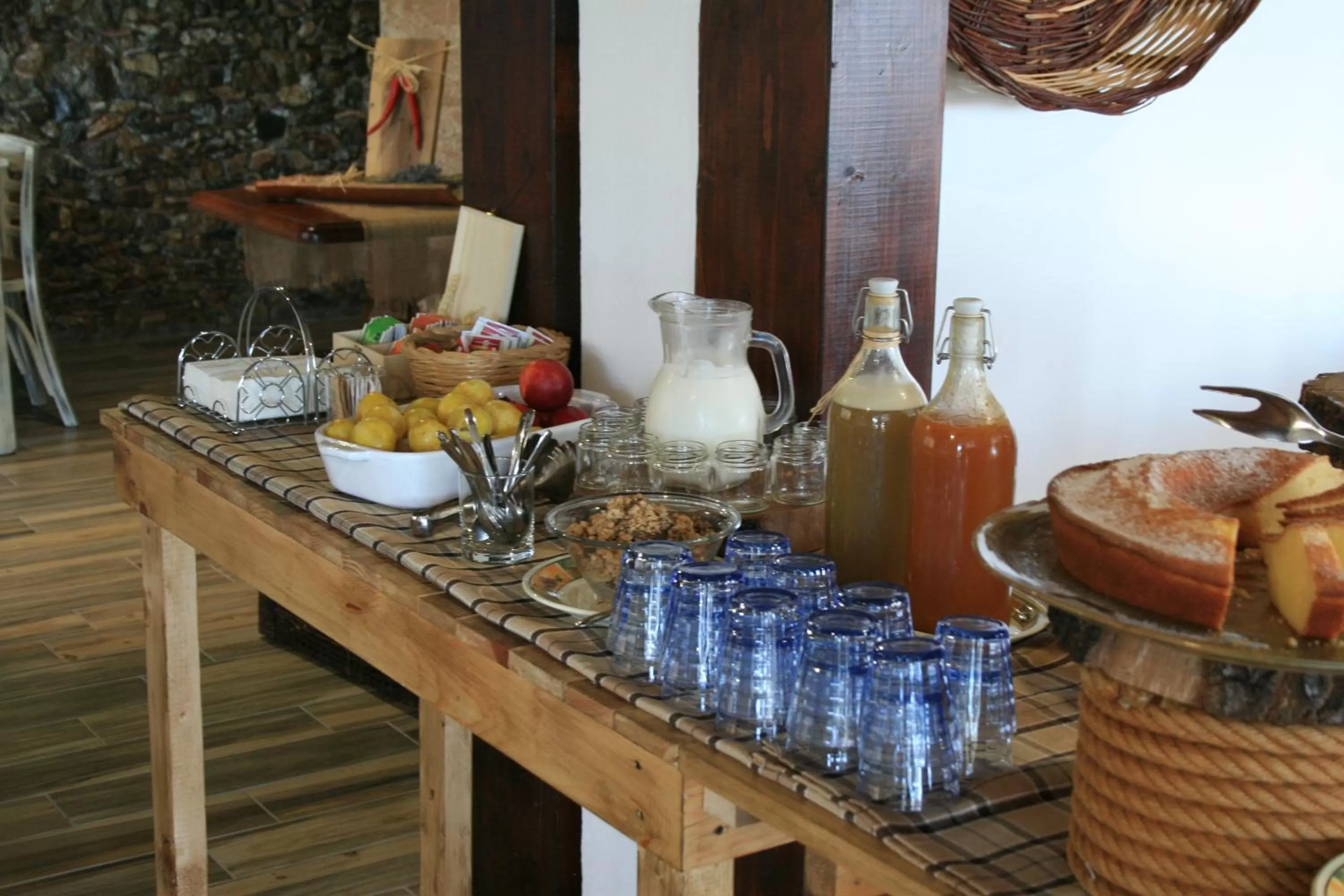 Breakfast in Il Podere dell'Angelo Old Country House