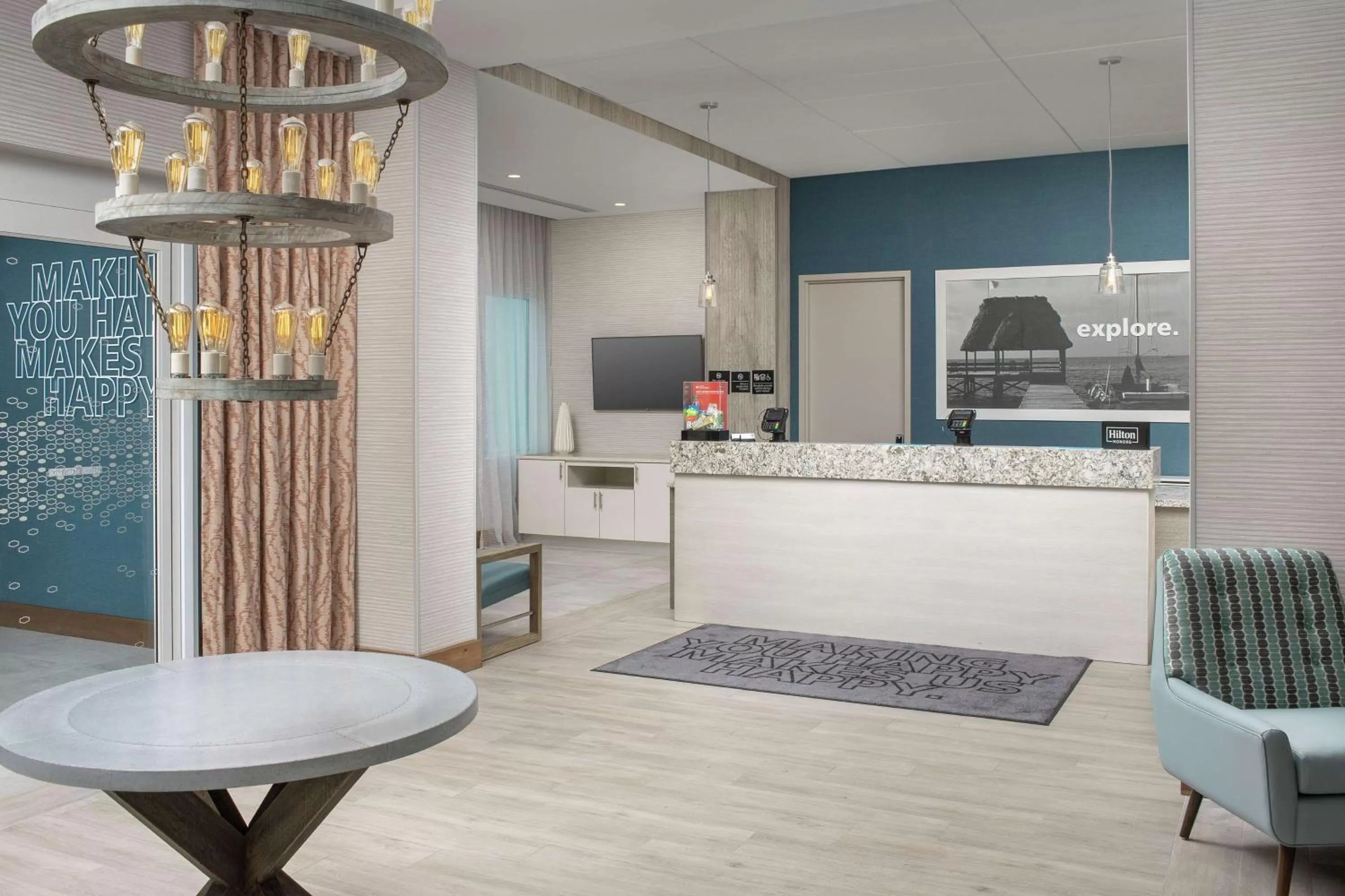 Lobby or reception in Hampton Inn Marathon - Florida Keys