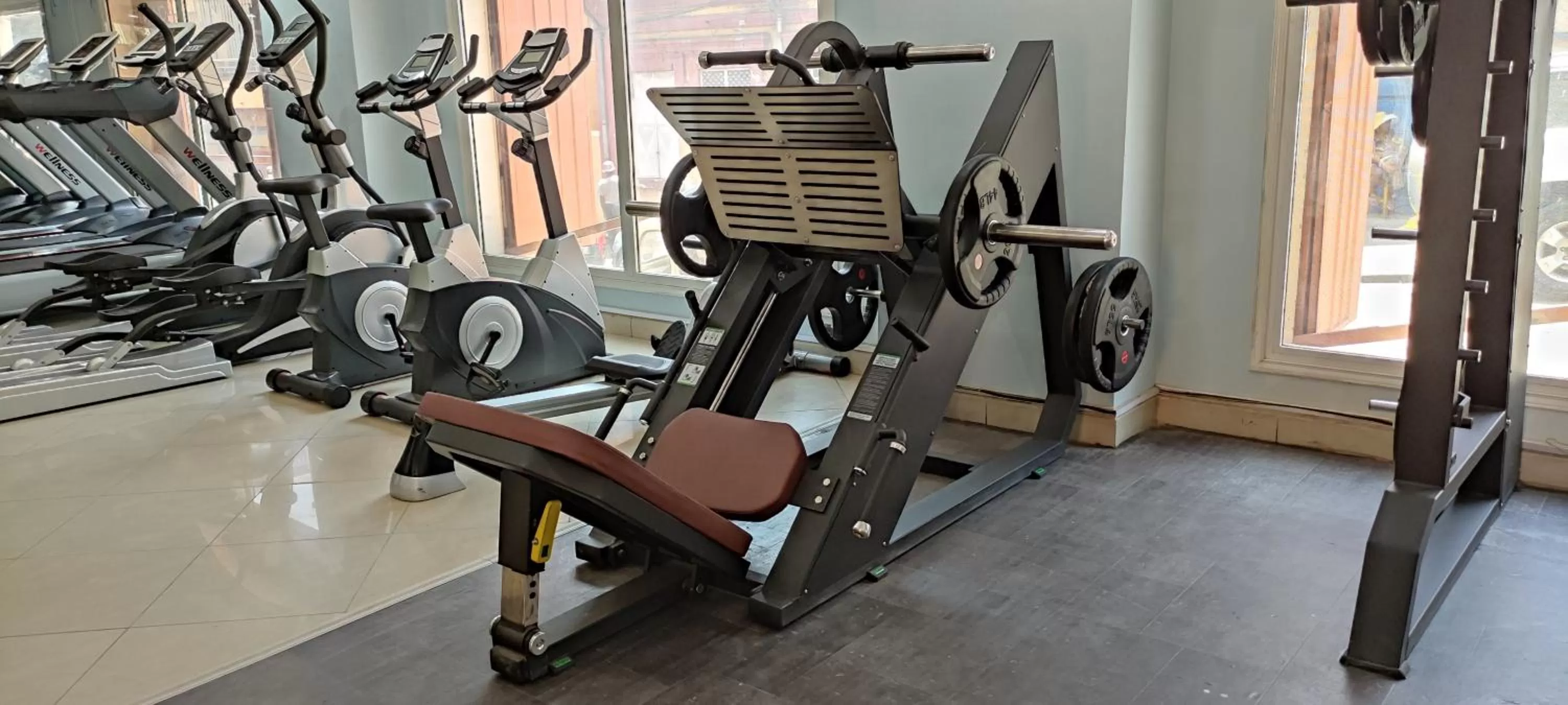 Fitness centre/facilities in Downtown Hotel