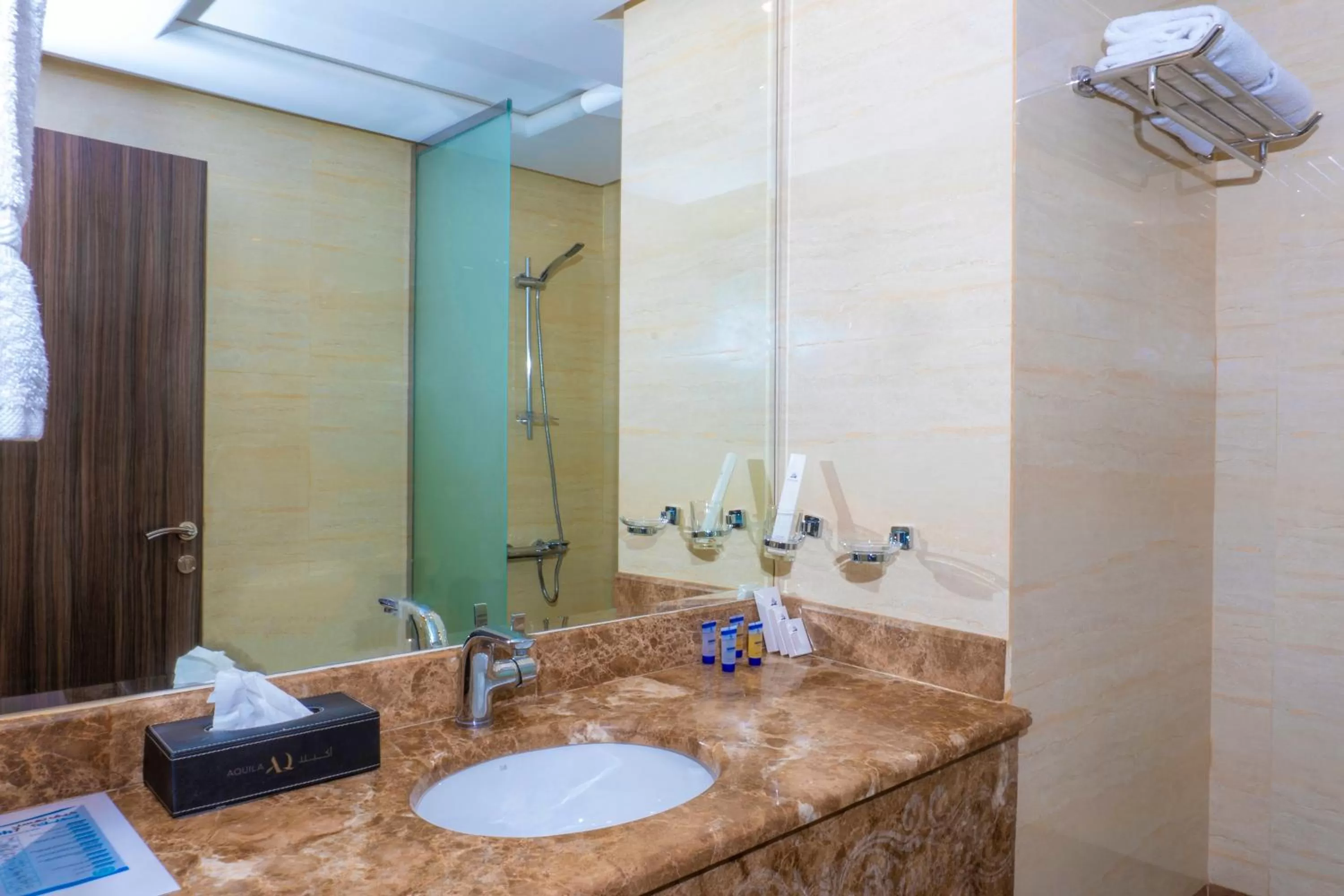 Bathroom in Aquila Al Hamra Hotel