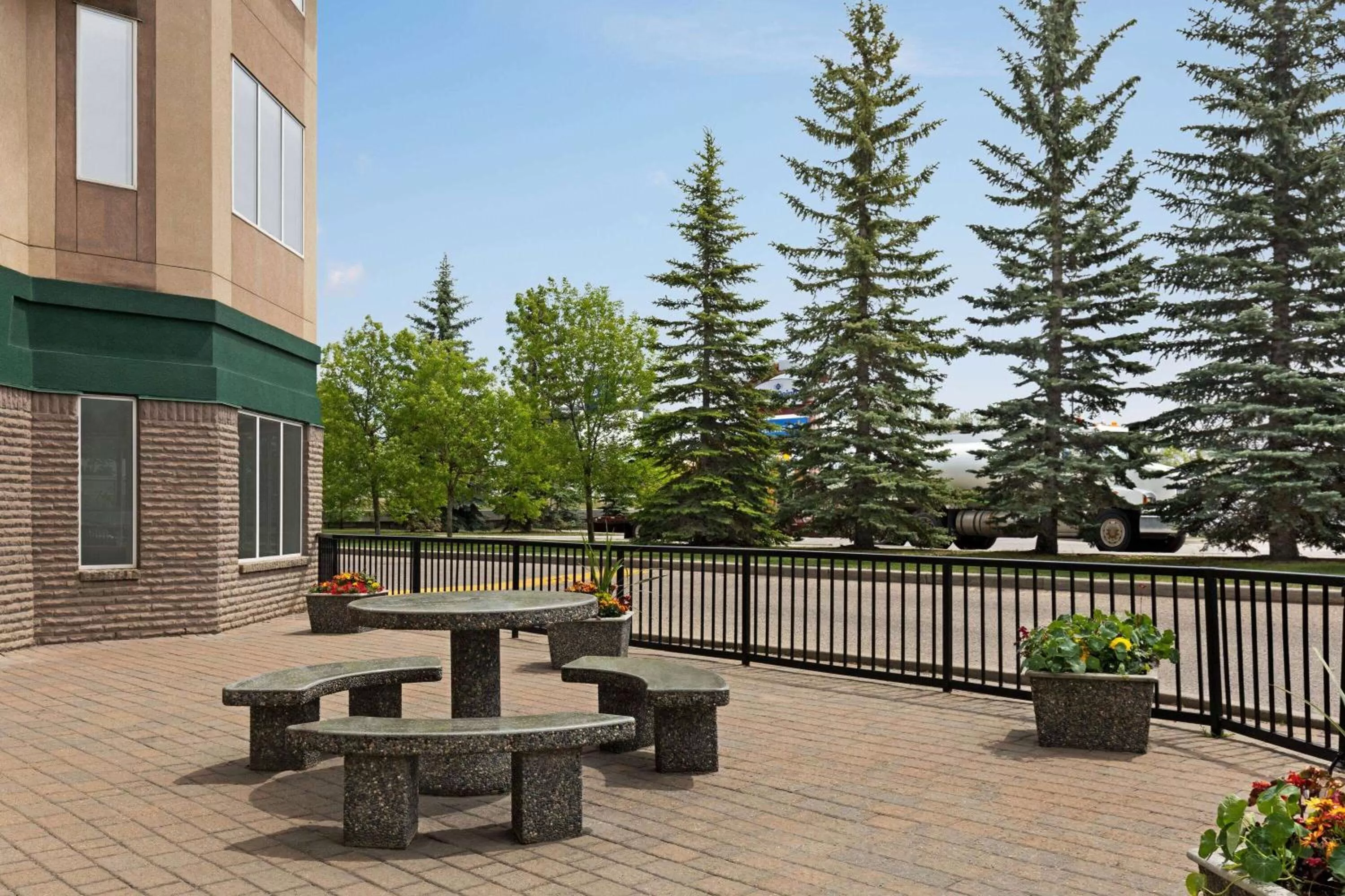 Property building in Super 8 by Wyndham Calgary Shawnessy Area