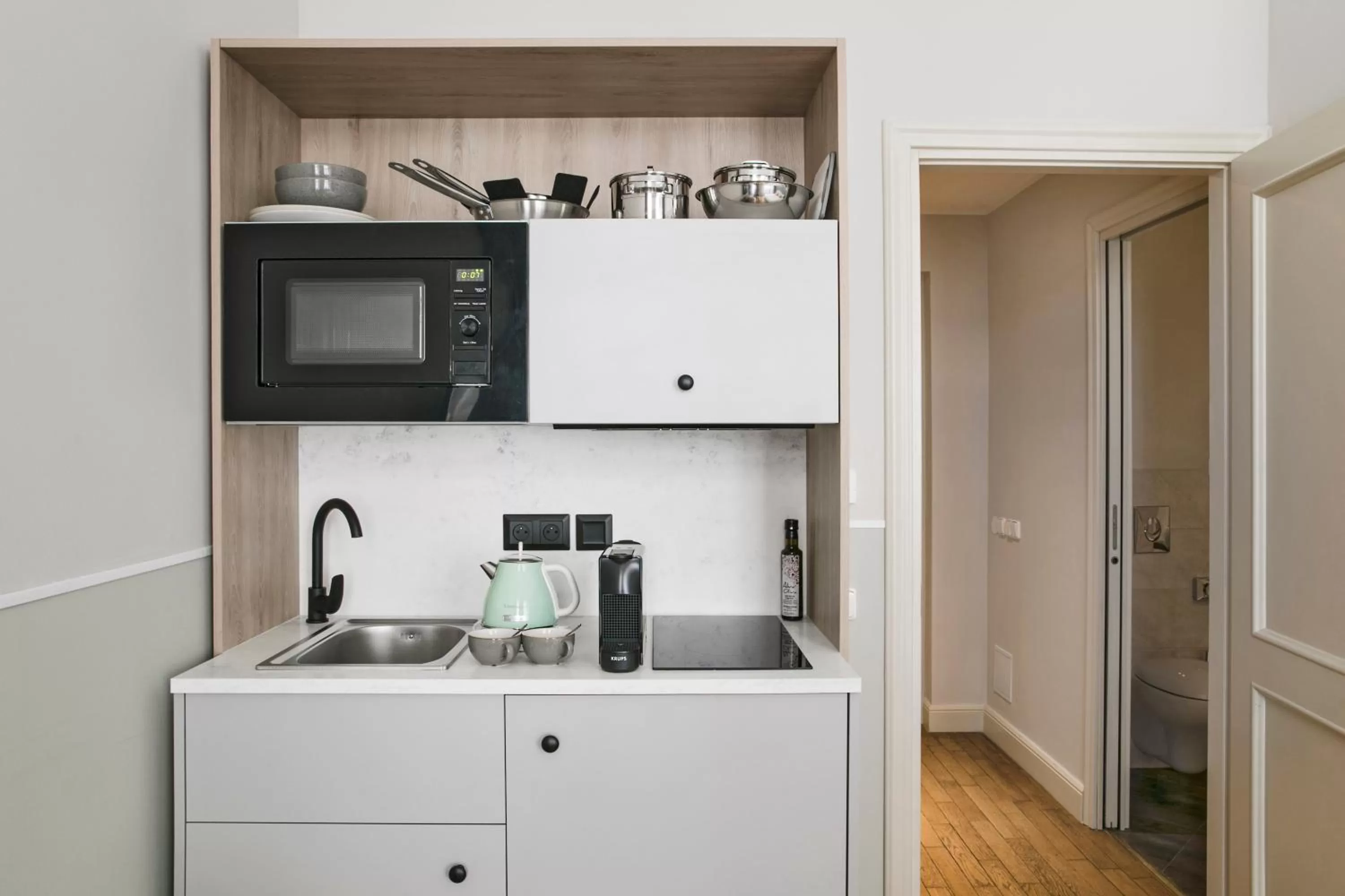 kitchen in Numa Prague Flow