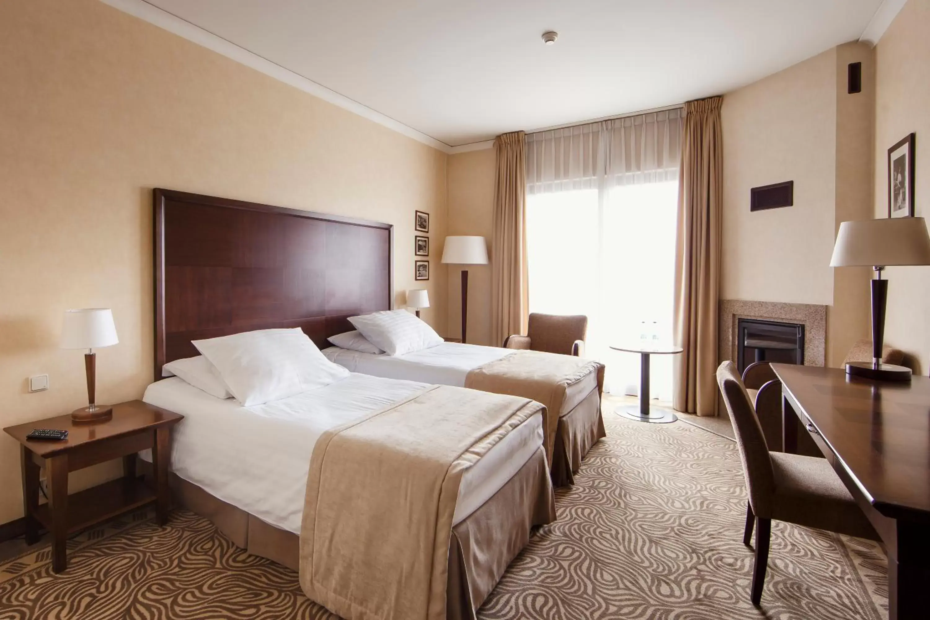 Classic Twin Room in Hotel Król Kazimierz Classic Twin Room in Hotel Król Kazimierz