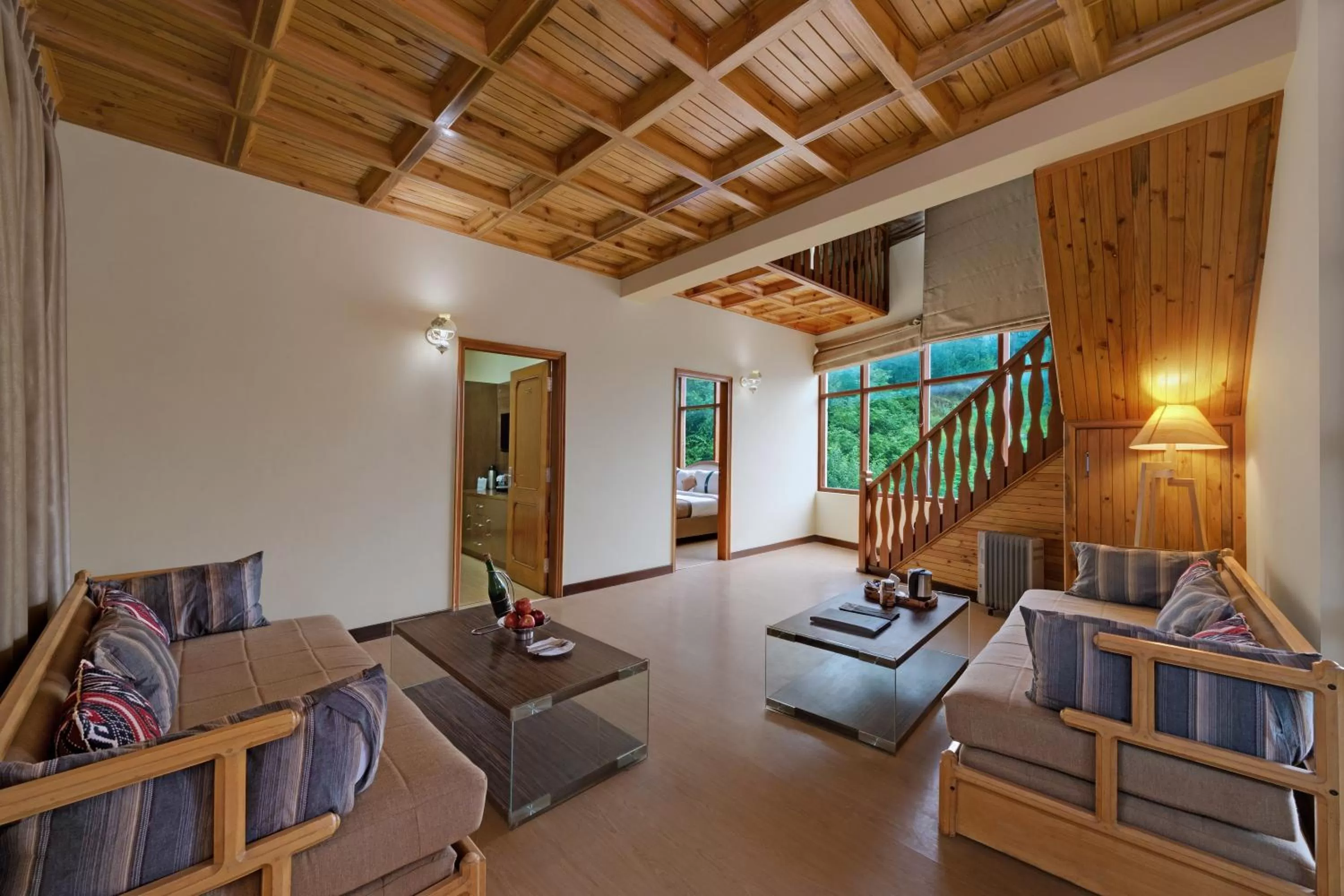 Living room in Bravia Hotel Manali Inn