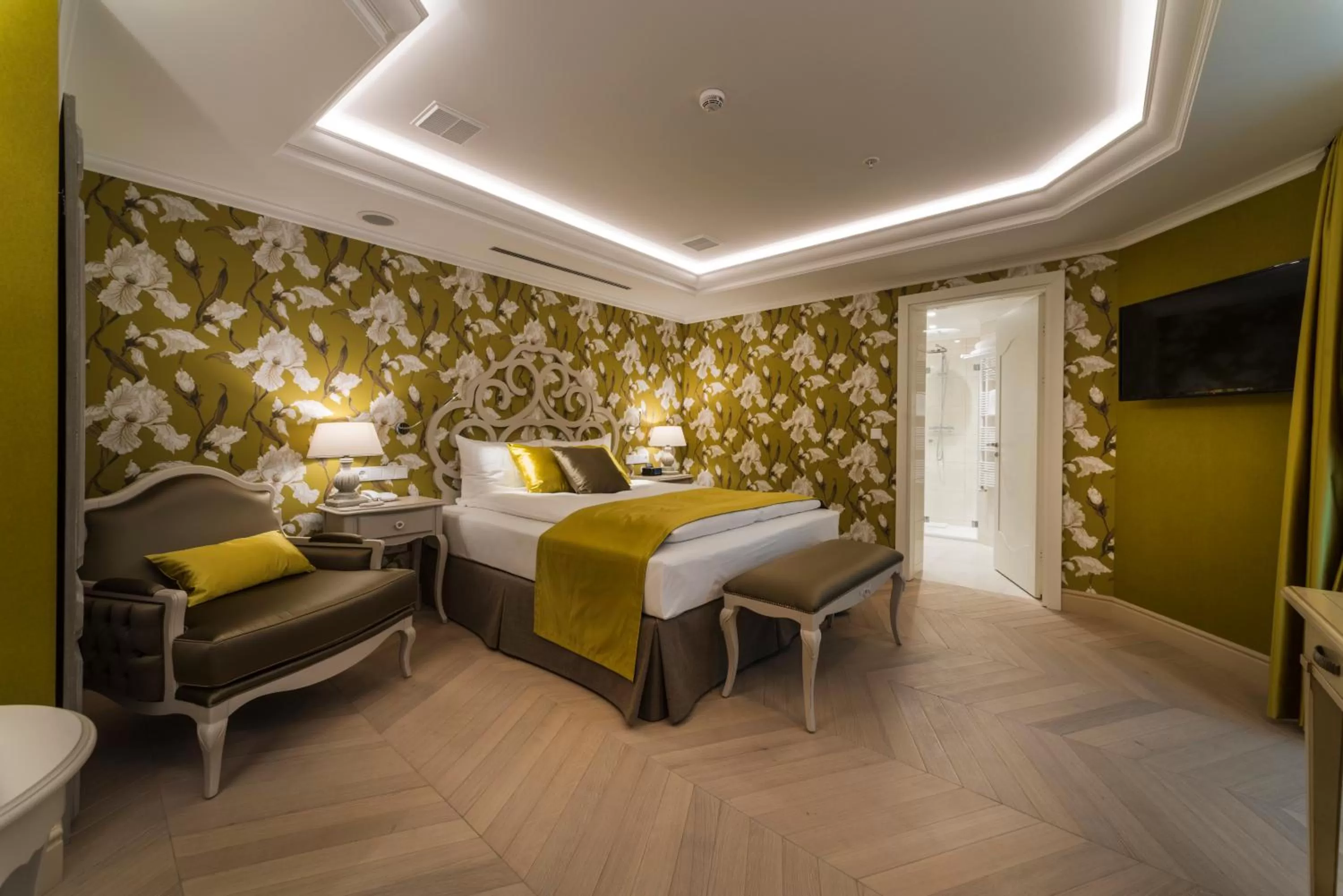 Bed in Relais Le Chevalier