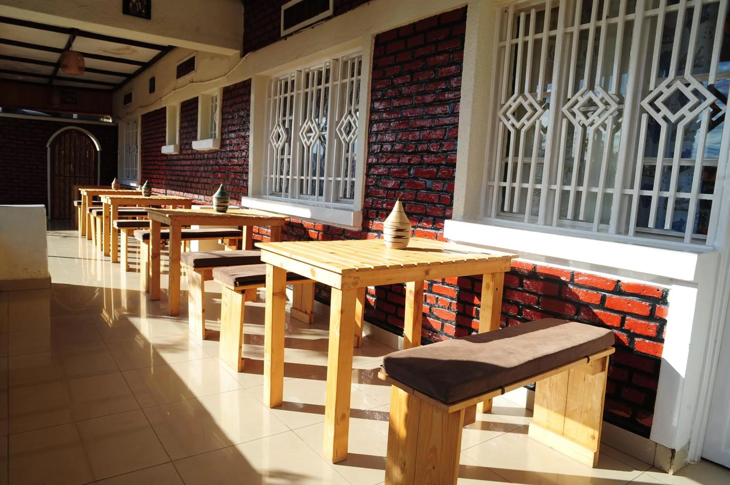 Balcony/Terrace, Restaurant/Places to Eat in INZOZI AFRICA HOUSE B&B- Kacyiru
