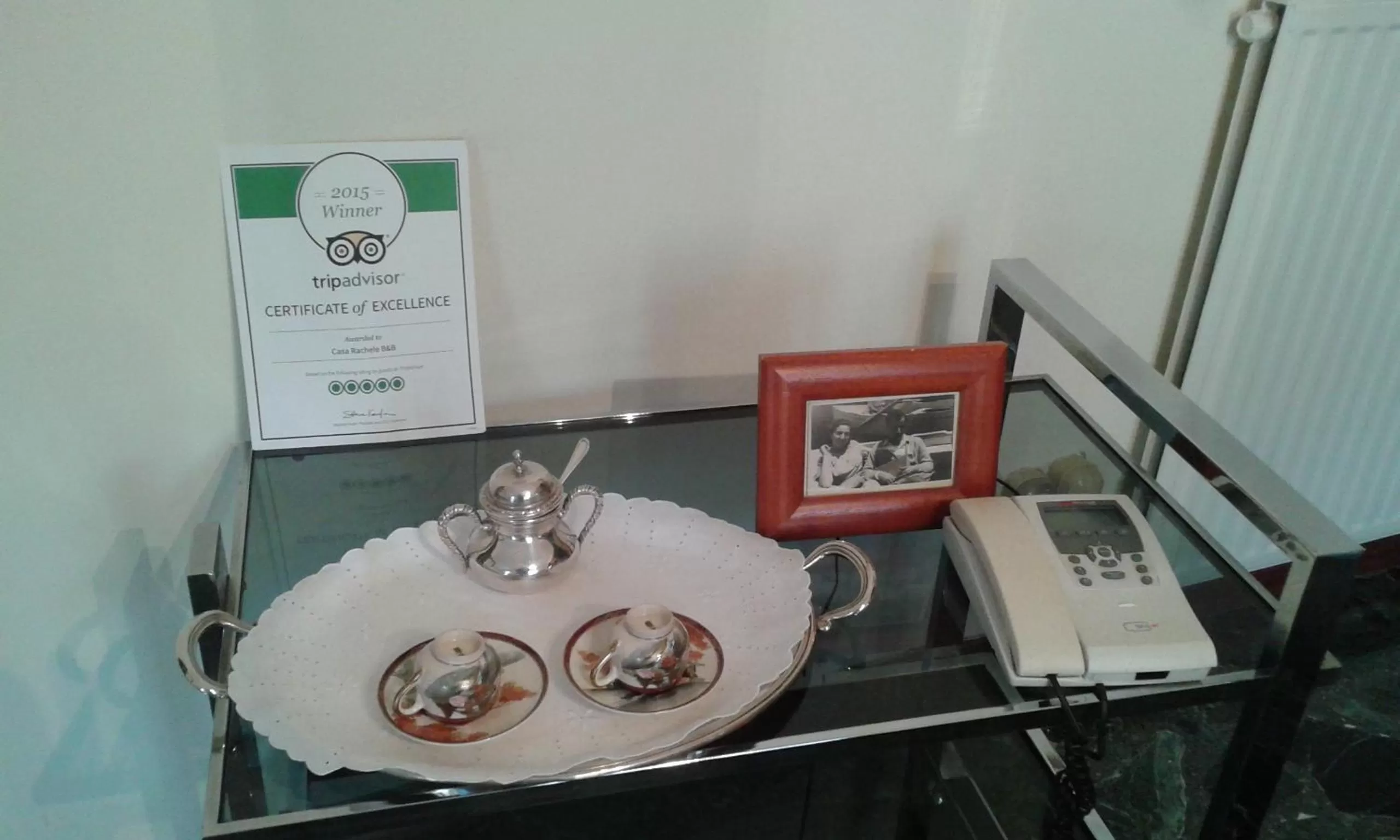 Certificate/Award in Casa Rachele