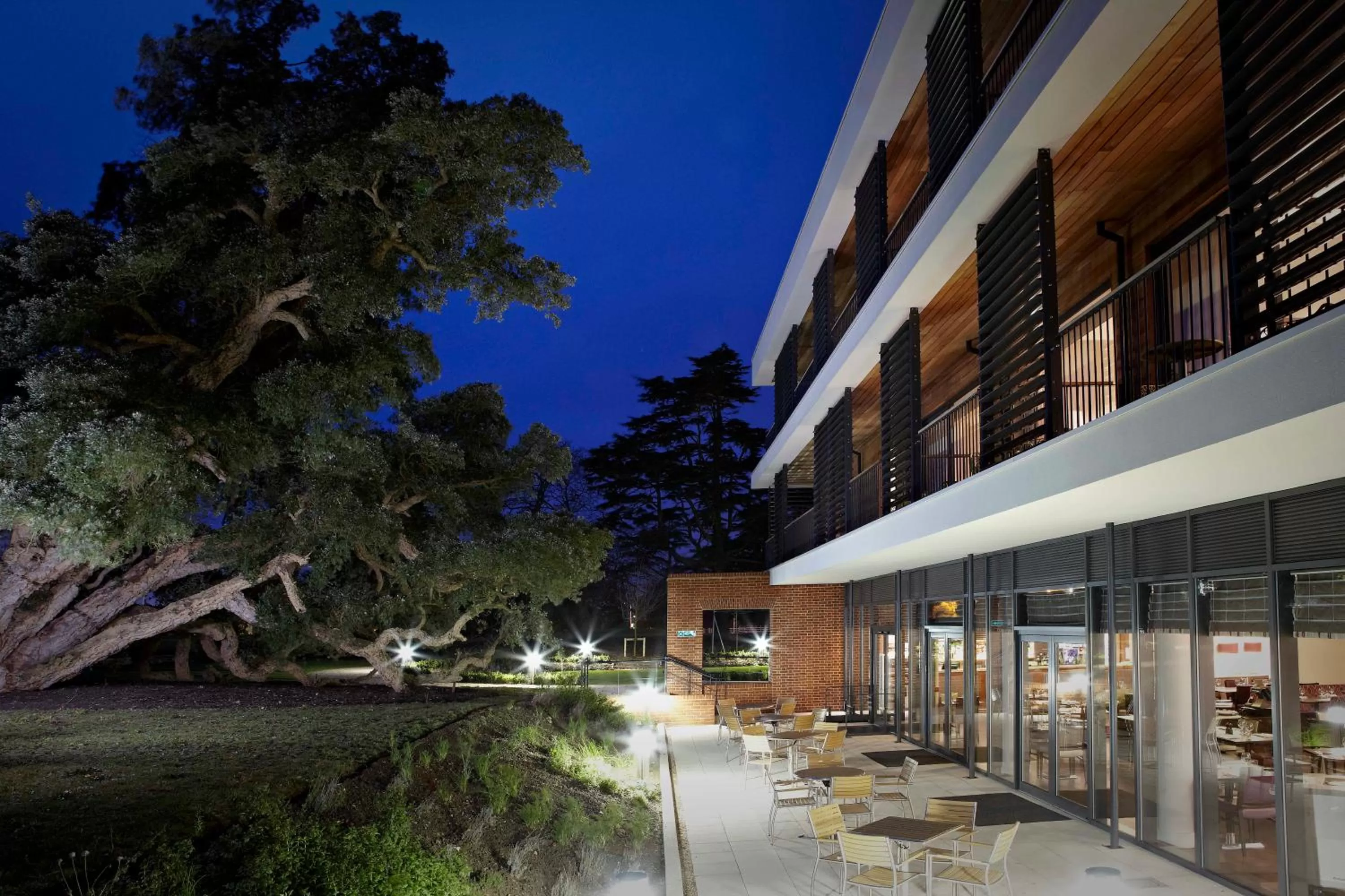 Restaurant/places to eat in Wivenhoe House Hotel