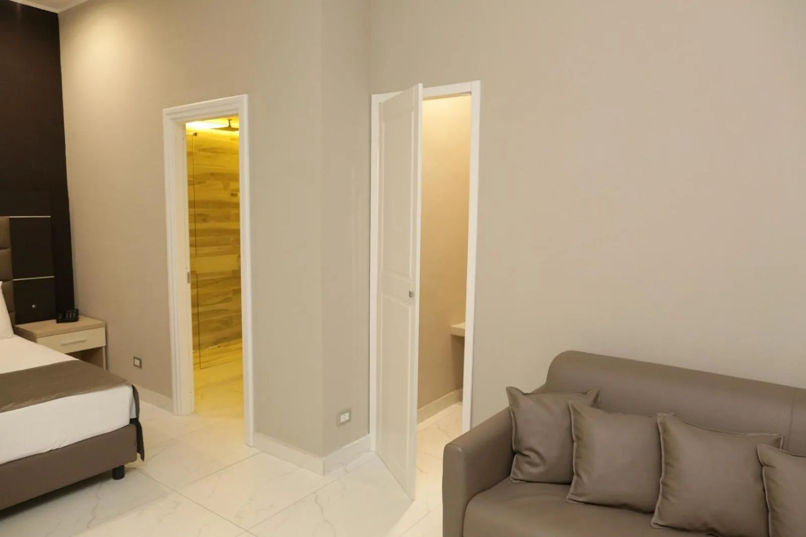 Bed in Hotel Vergilius Billia