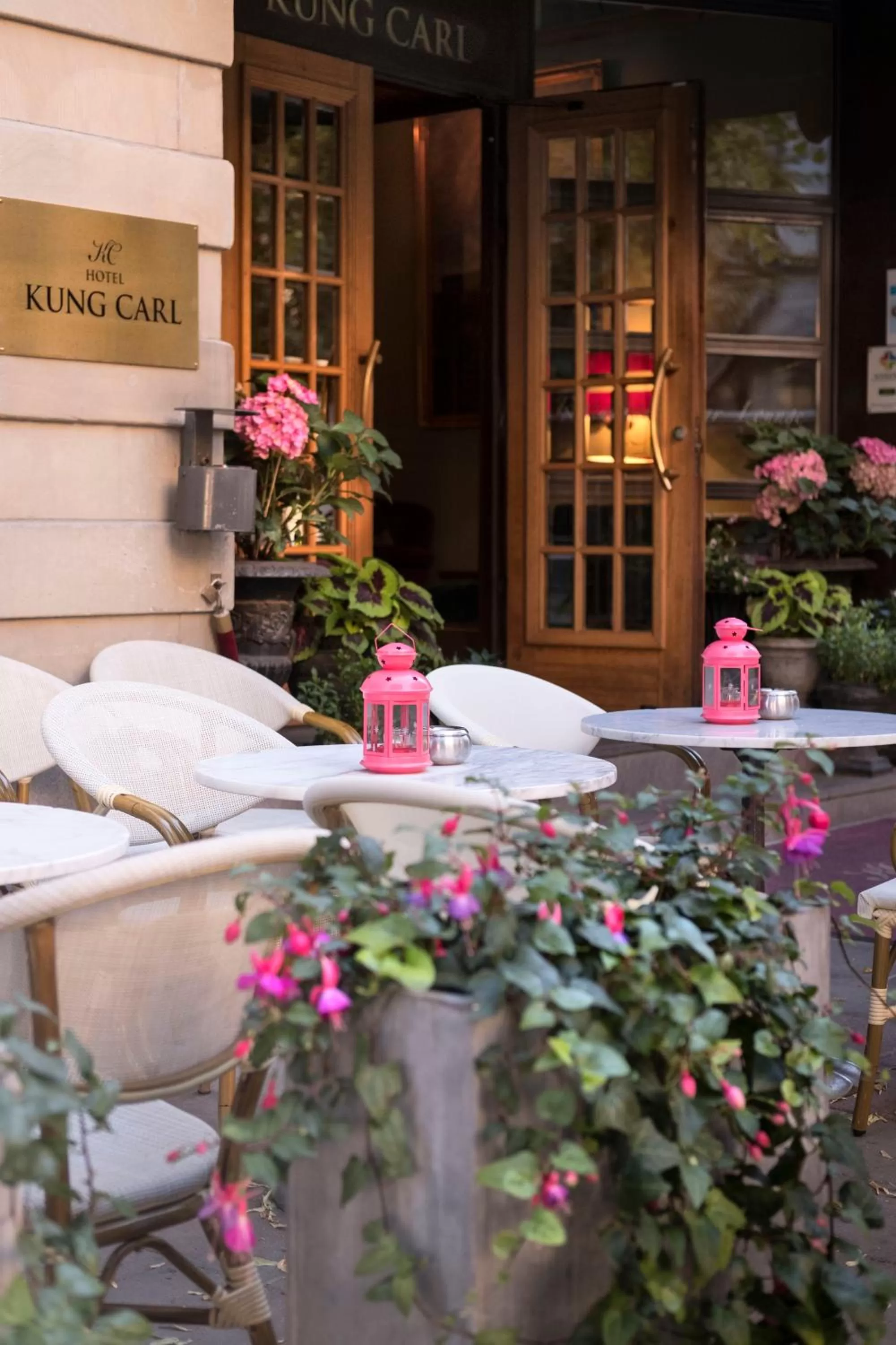 Patio in Hotel Kung Carl, WorldHotels Crafted