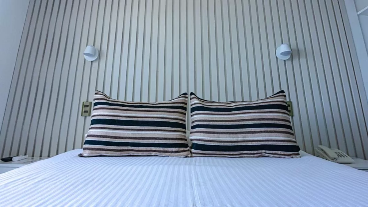 Bed in Dei Templi Apart Hotel