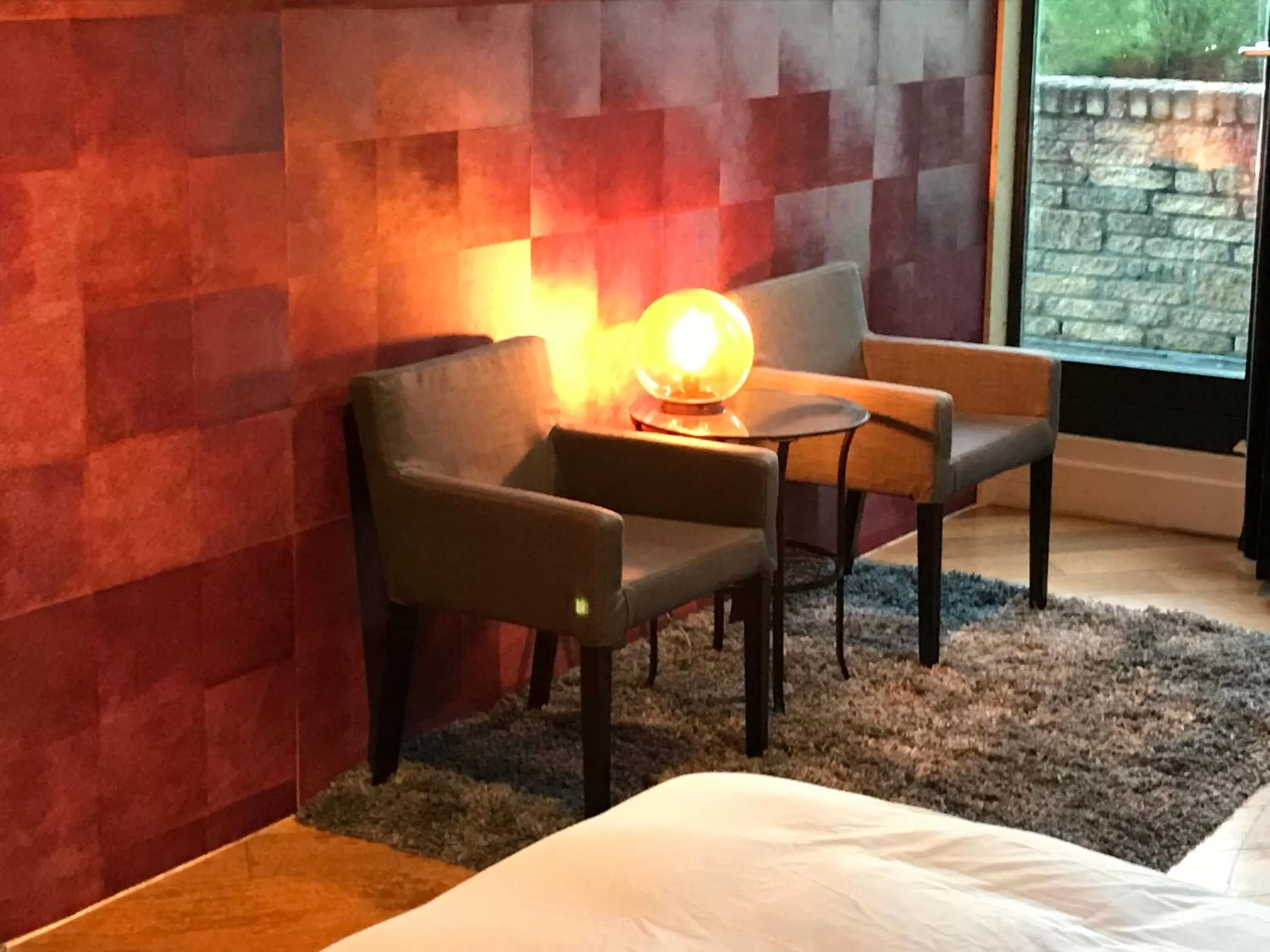 Seating area in Hotel Buenos