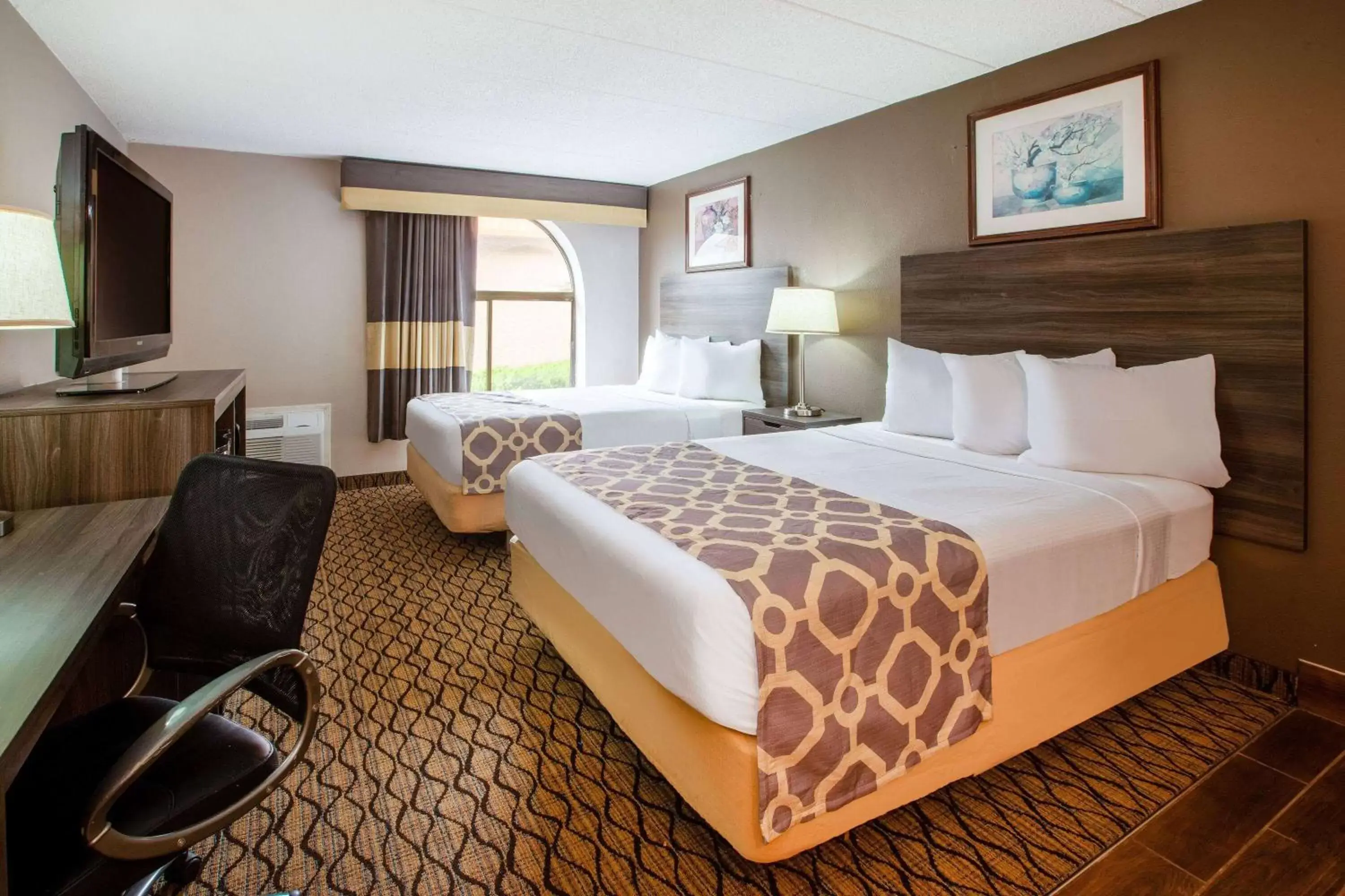 Queen Room with Two Queen Beds - Non-Smoking in Baymont by Wyndham Northwood Queen Room with Two Queen Beds - Non-Smoking in Baymont by Wyndham Northwood