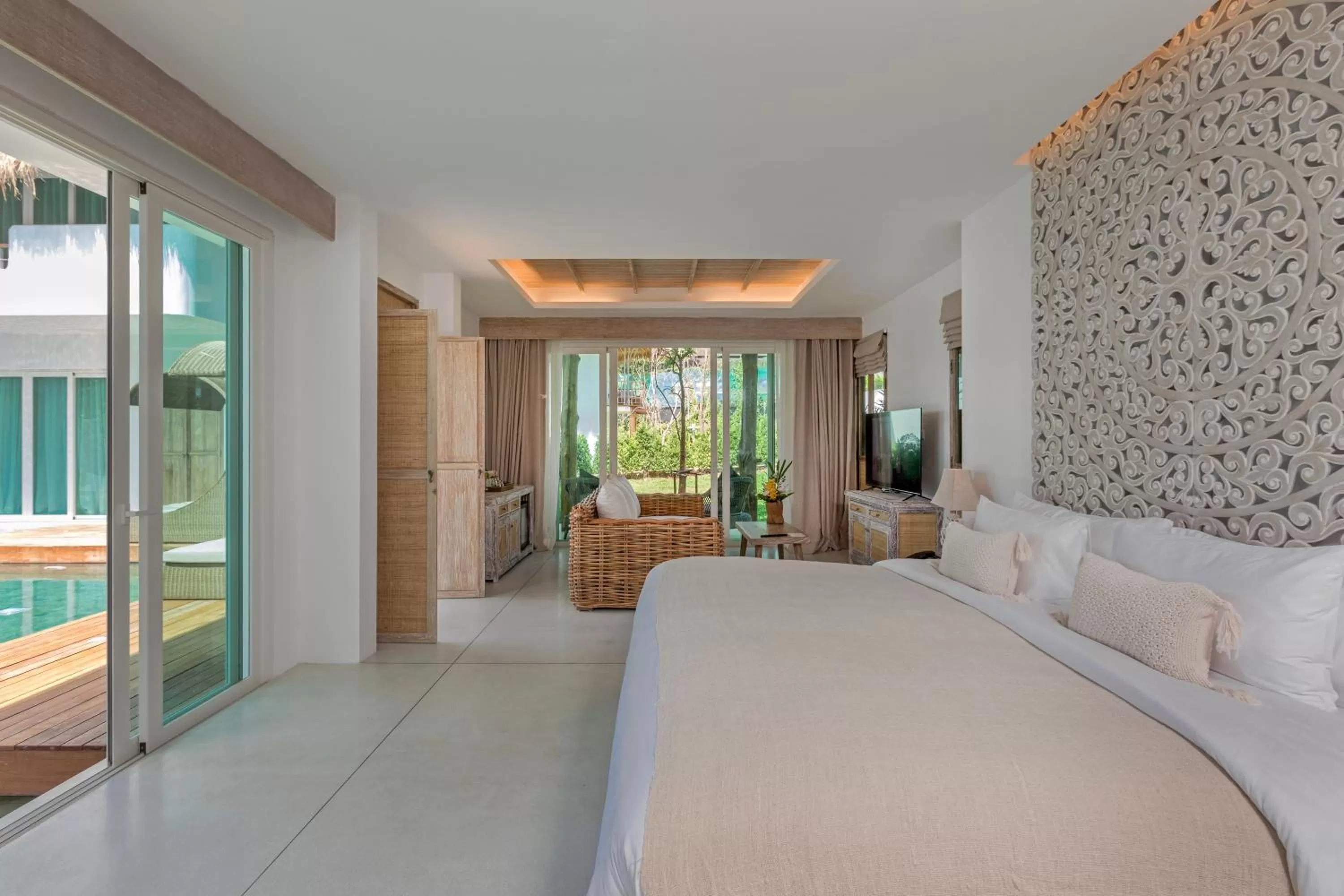 Bedroom, Bed in Eden Beach Khao Lak Resort & Spa