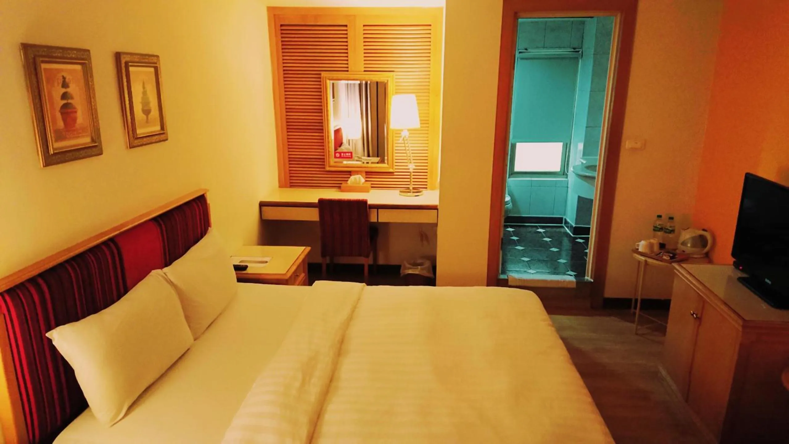 Bed in 高第商旅 Gaudi Hotel