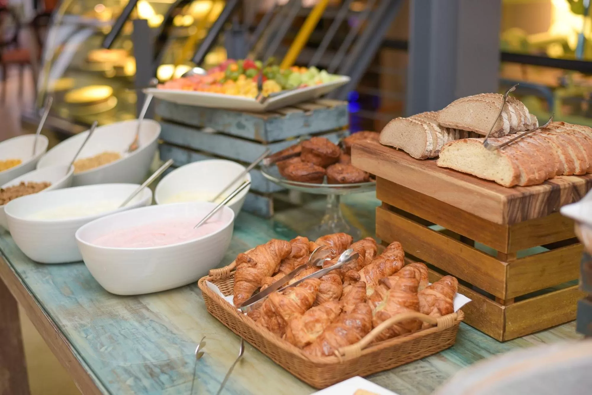 Buffet breakfast in Turbine Hotel & Spa