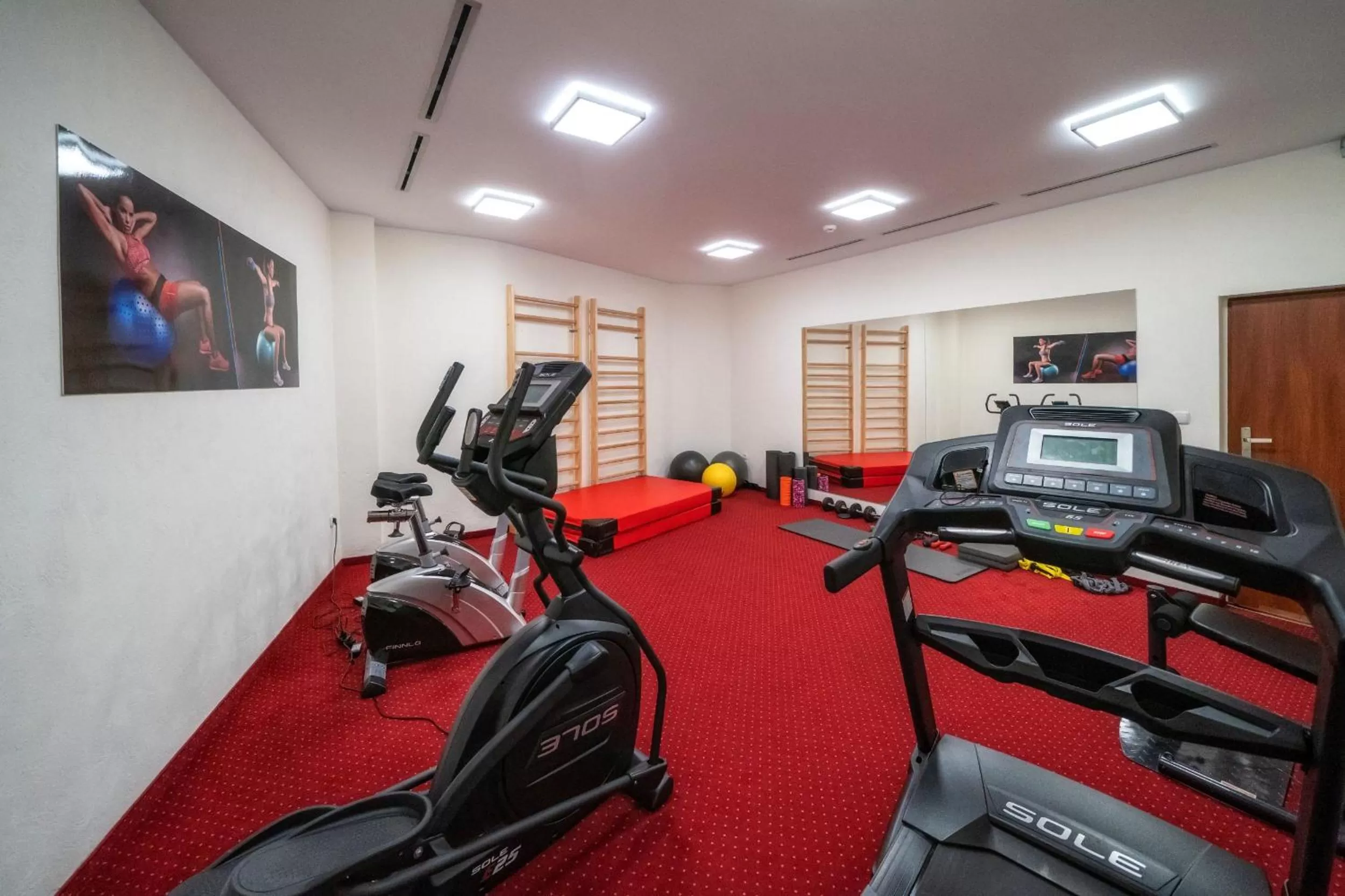 Fitness centre/facilities in Hotel Tatra