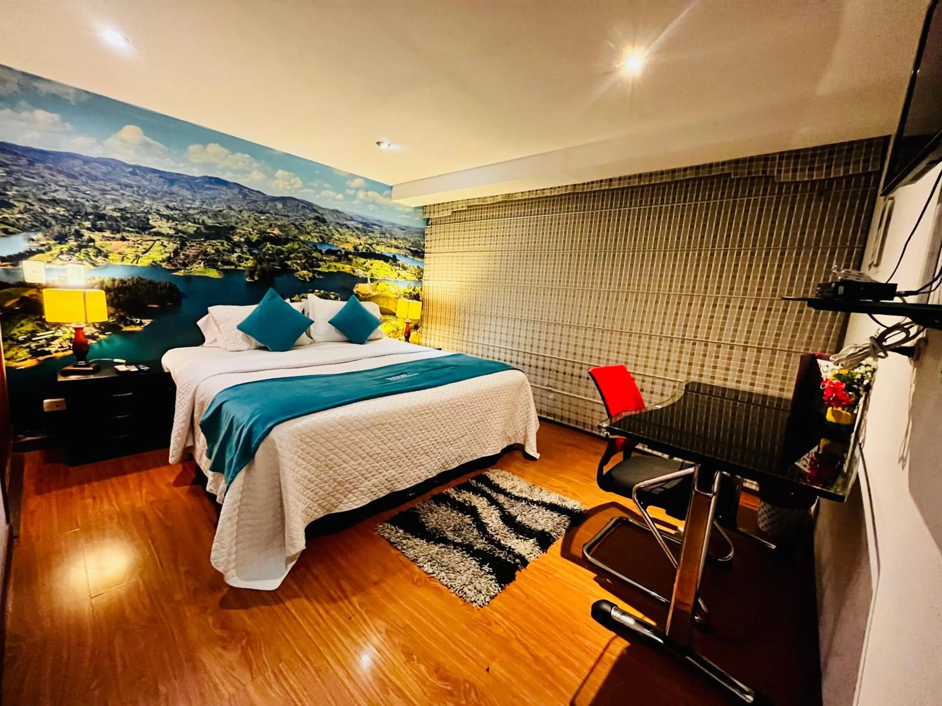 Photo of the whole room in Hotel Santa Cruz Bogotá