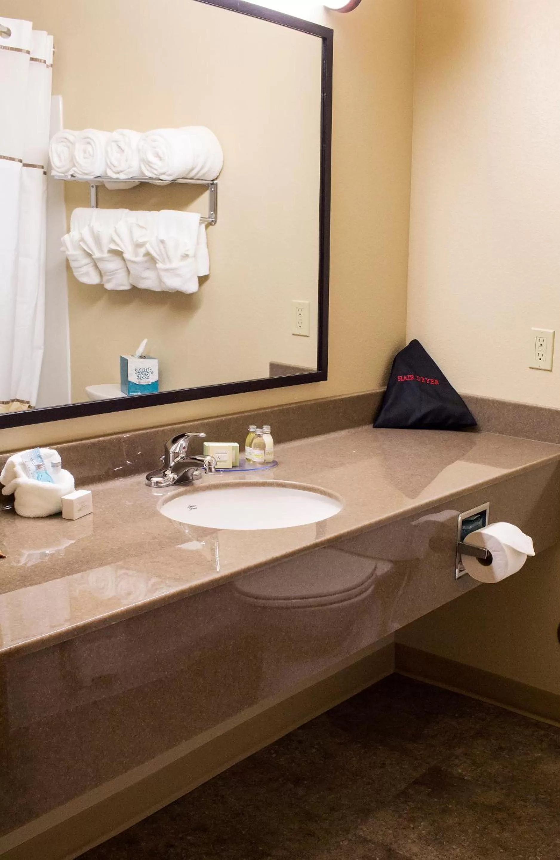 Bathroom in Newcastle Lodge & Convention Center