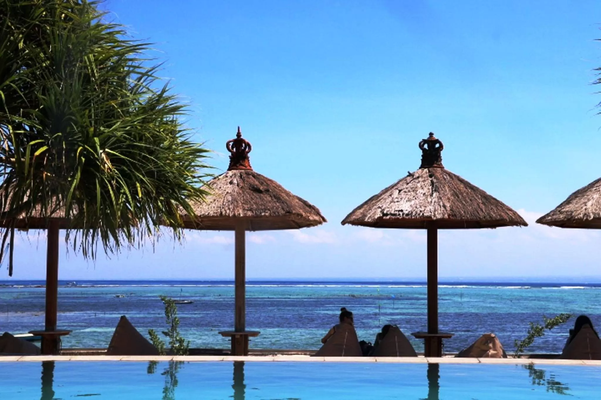 Sea view in Pemedal Beach Resort