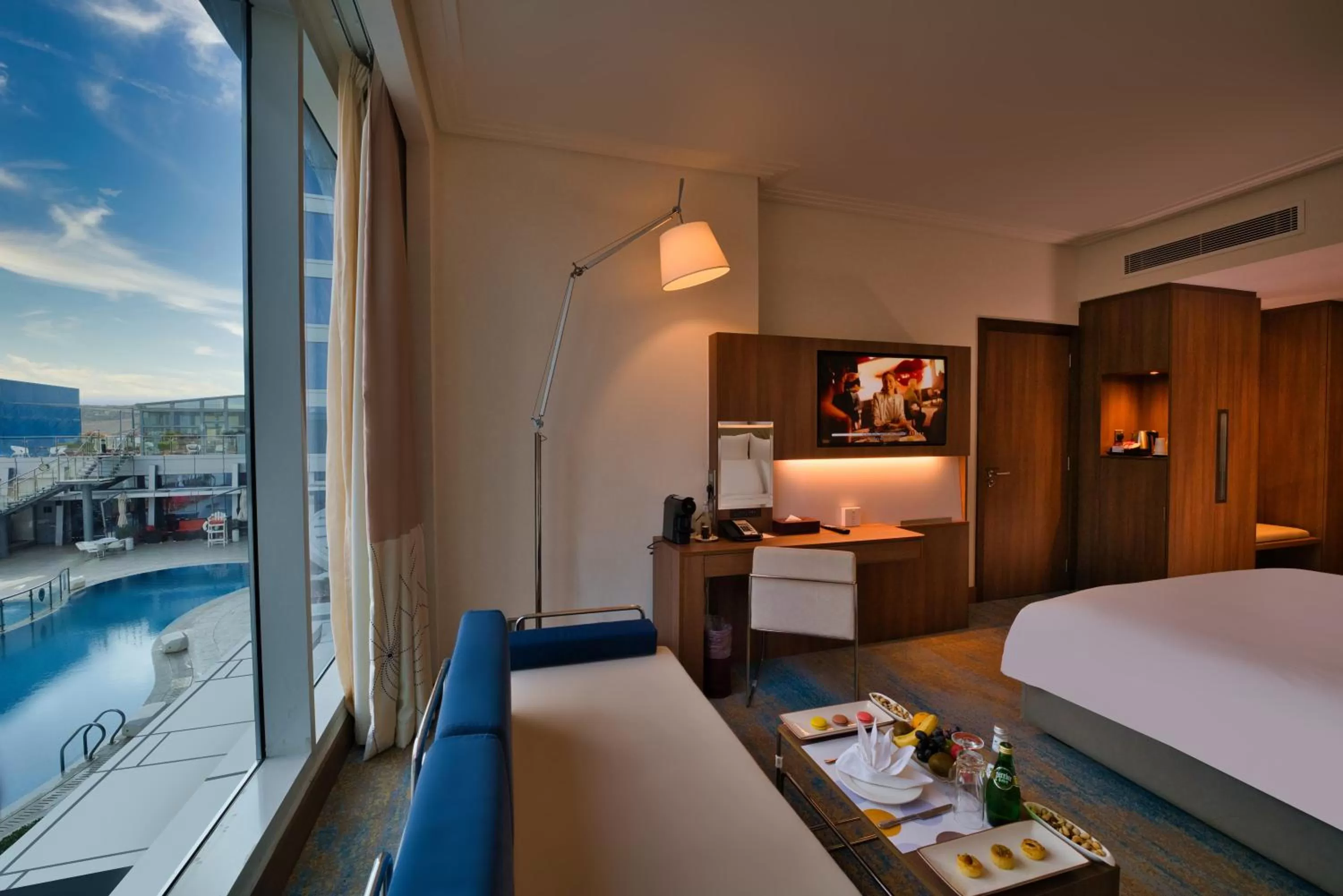 Bed in Novotel Jazan