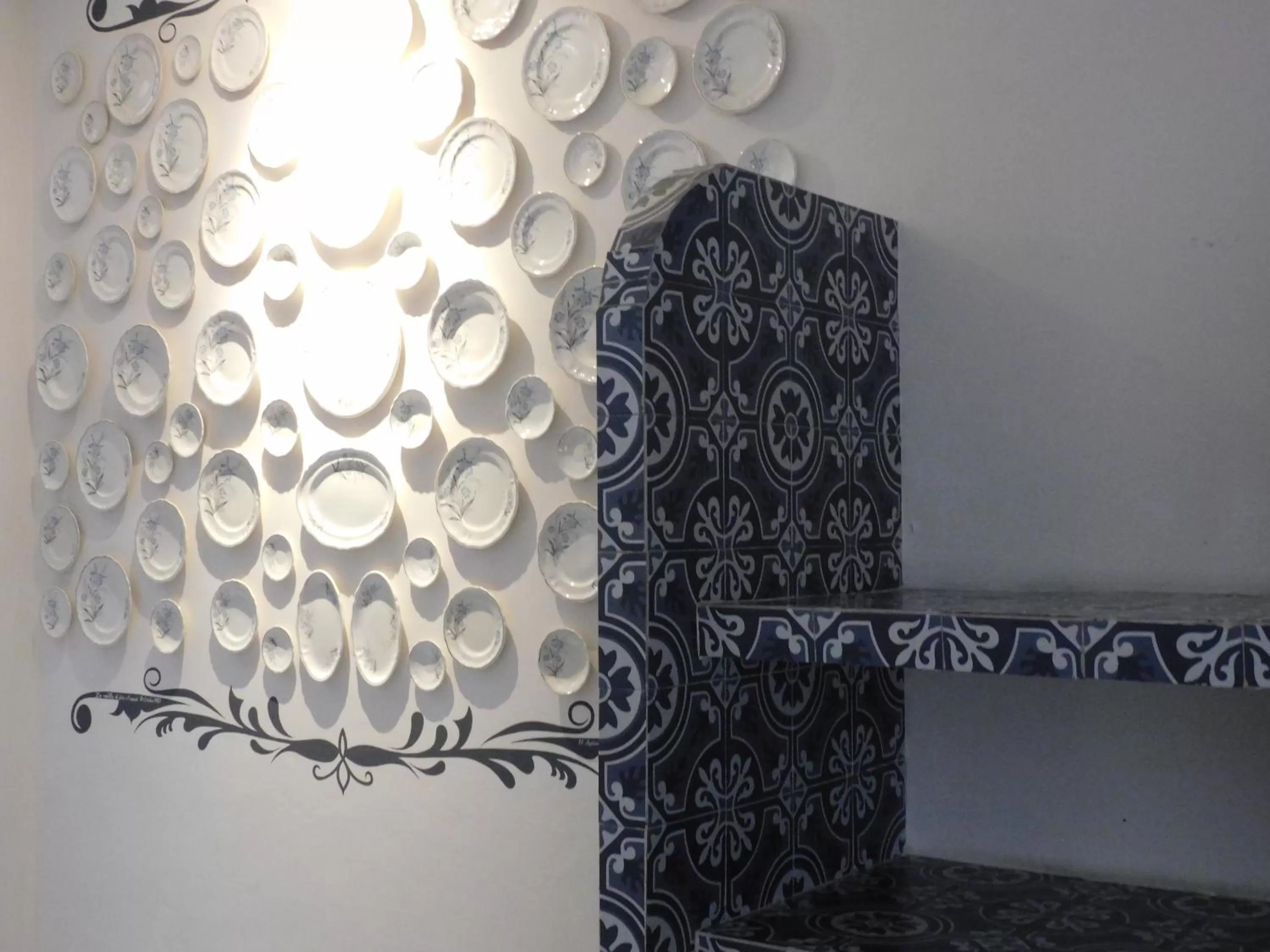 Decorative detail in Hotel Santa Rosa