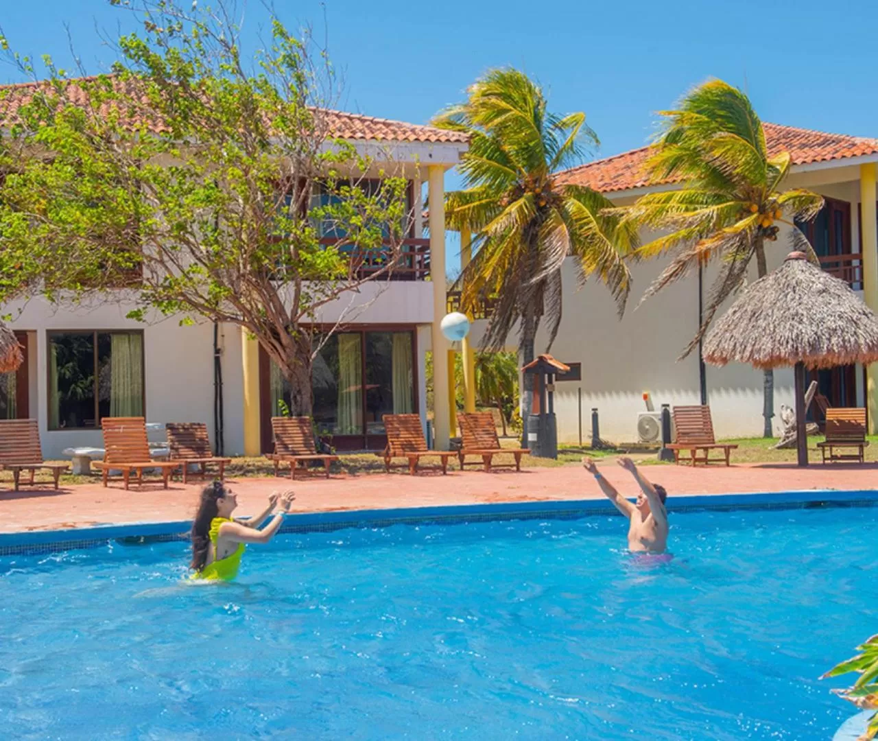 Swimming pool in Nandel Beach Resort