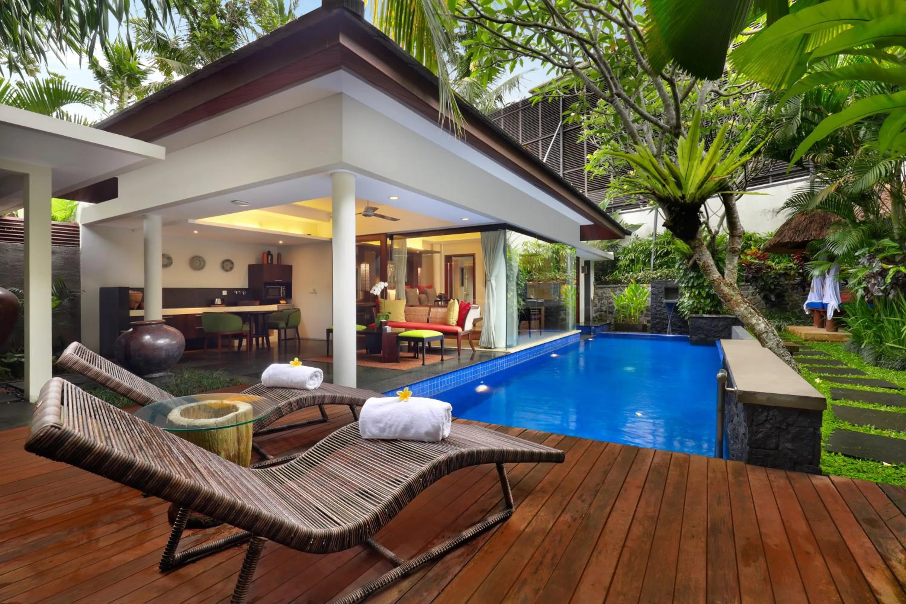 Swimming pool in Royal Kamuela Villas & Suites at Monkey Forest Ubud - Adult Only