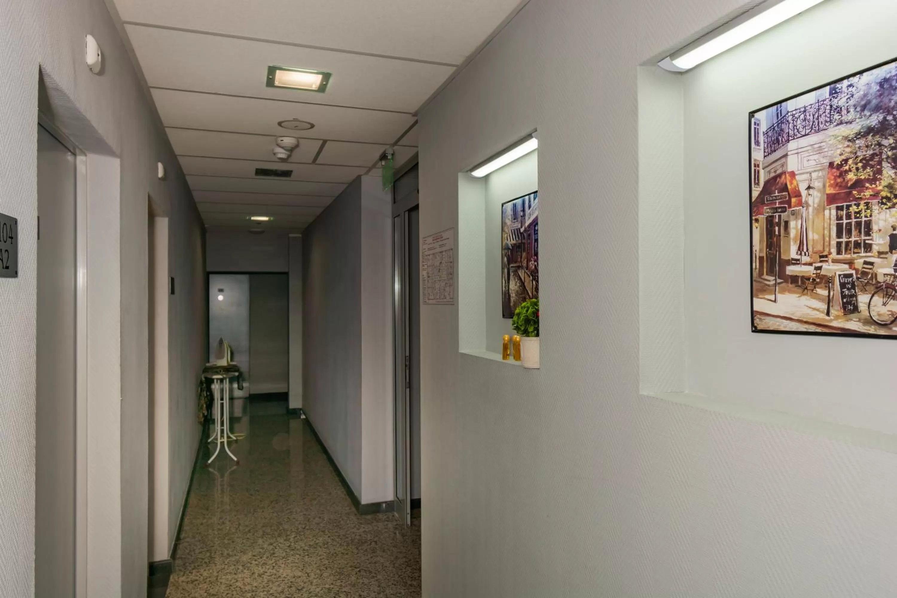 Floor plan in Hotel City