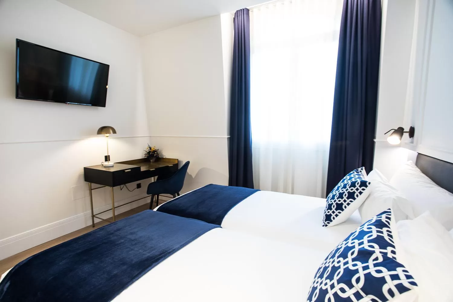 Bed in Villa Eugenia Boutique Hotel