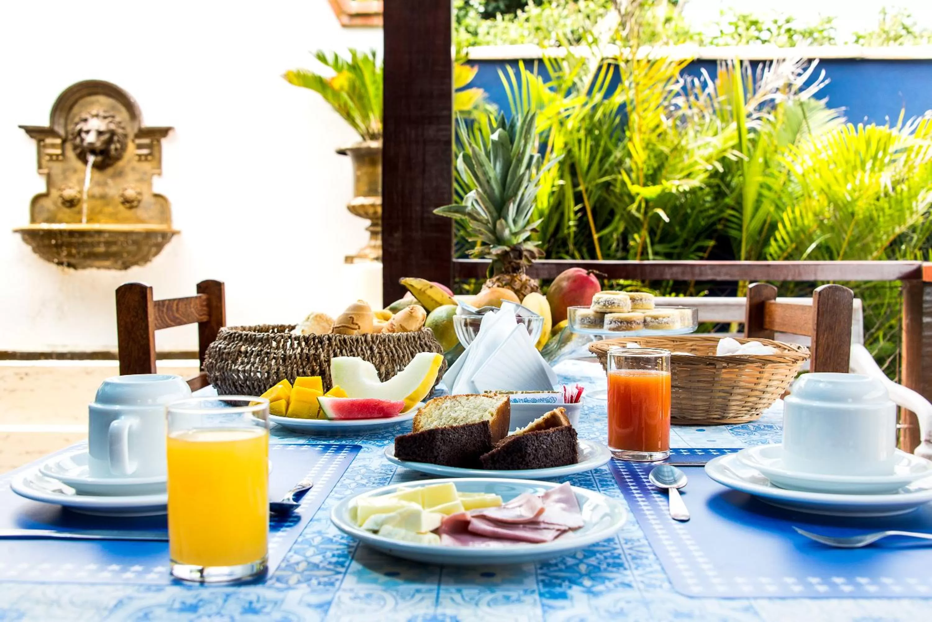 Breakfast in Pousada La Dolce Vita