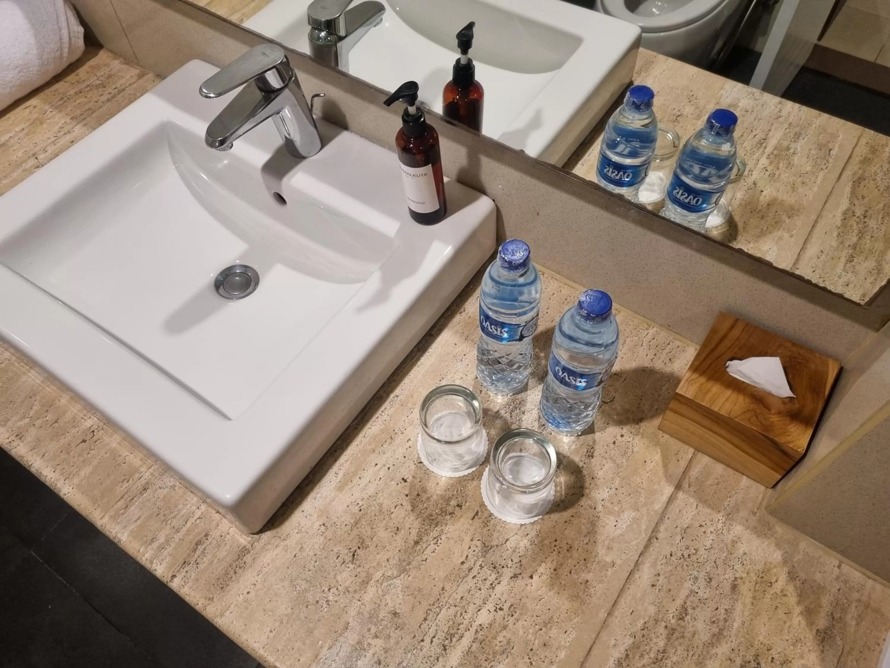 Bathroom in Crystalkuta Hotel - Bali