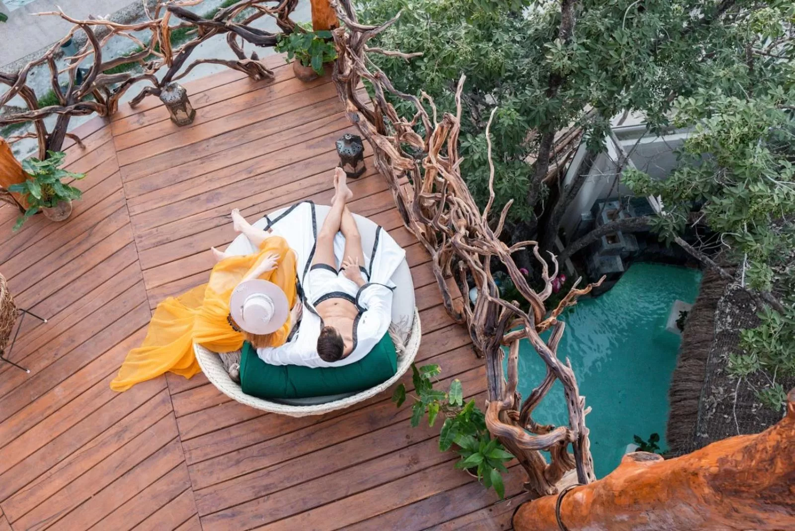 Balcony/Terrace in Xkeban Tulum Adults Only